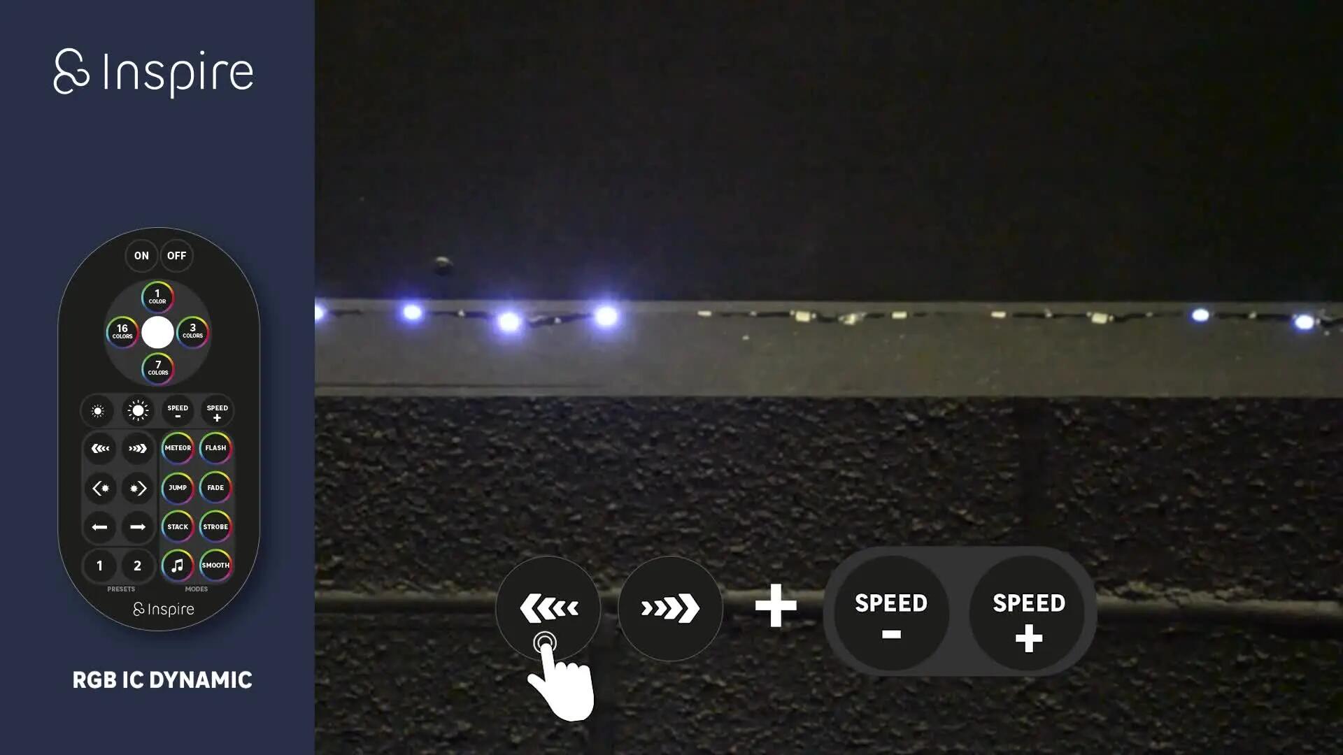 tira de led dinâmica