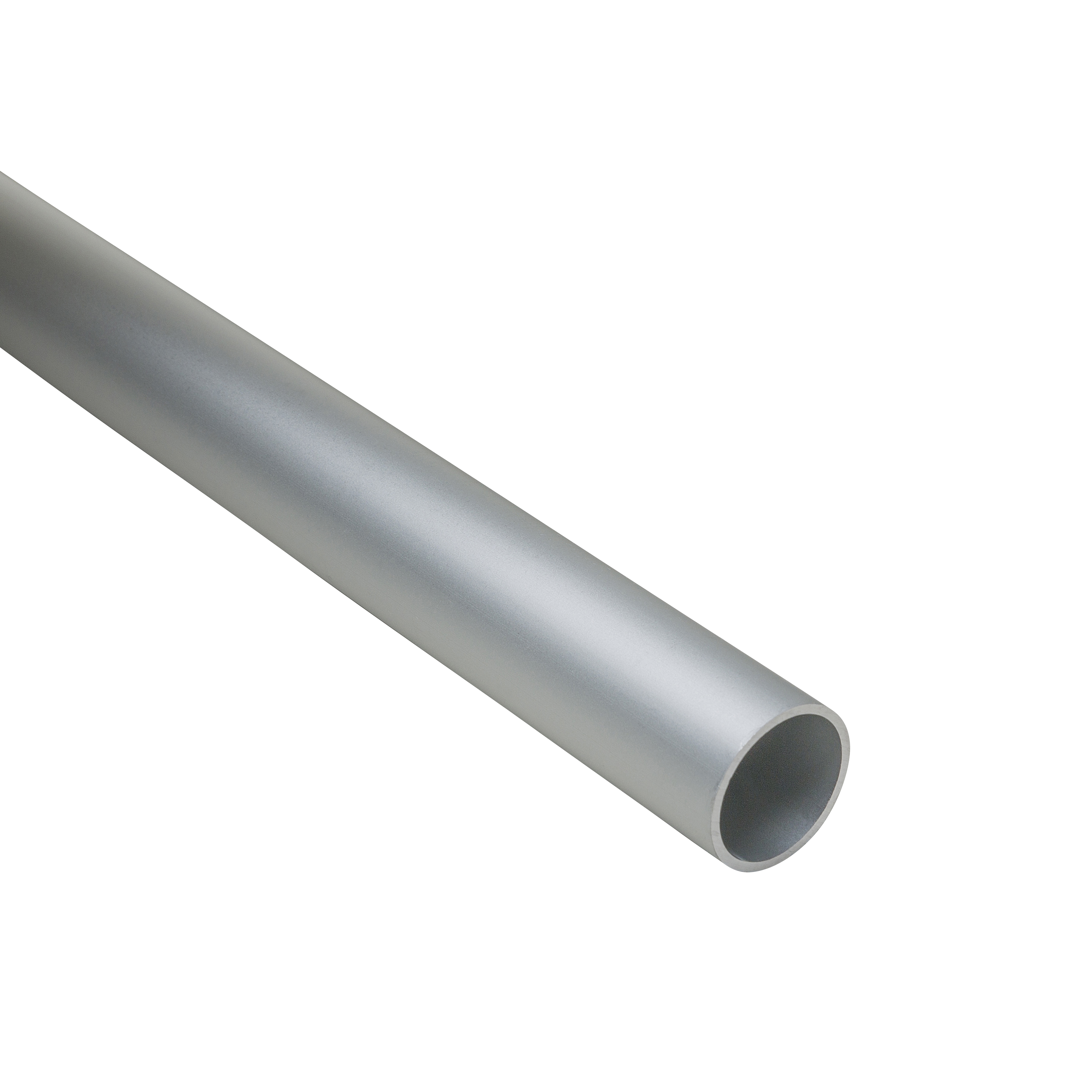 Profil okrągły aluminiowy 1m 25x5 mm srebrny Standers