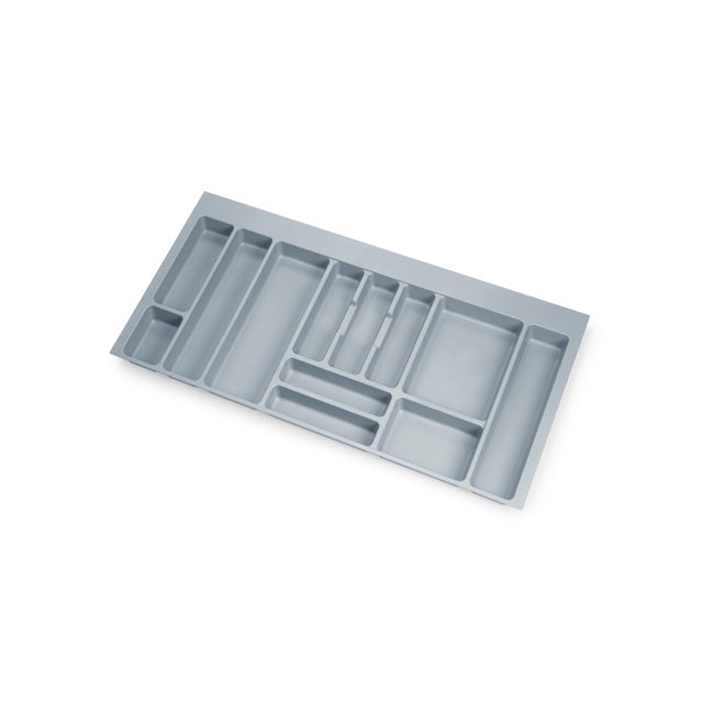 Cubertero para cajón MB de 100 cm gris
