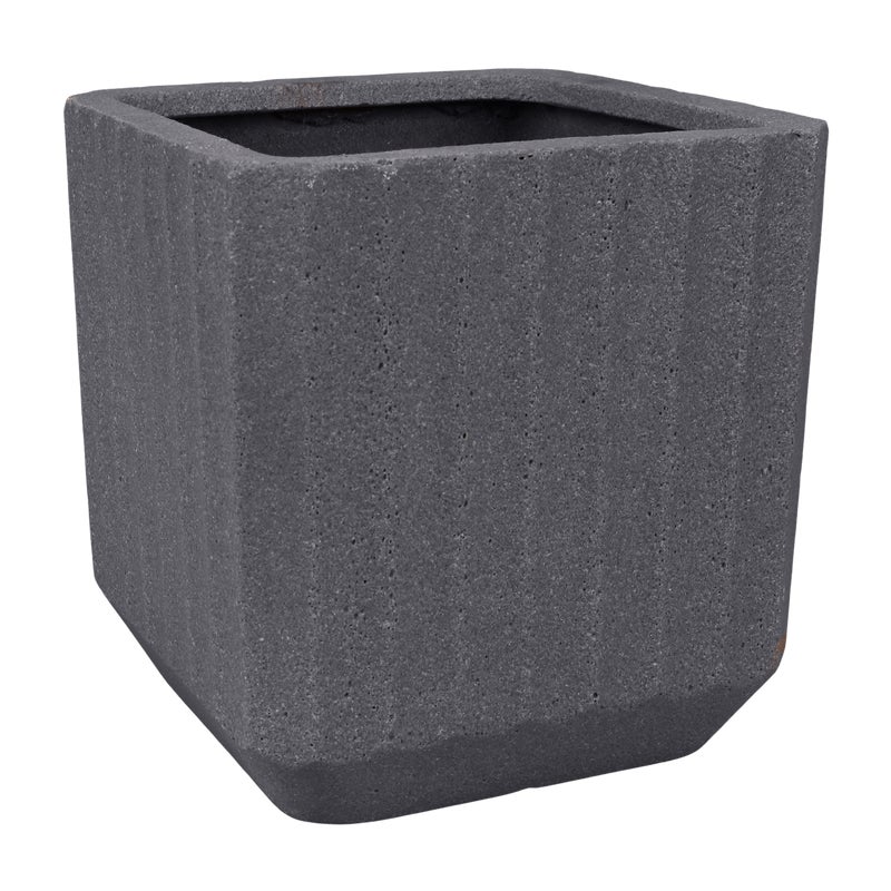 Donica ceramiczna 45x46 cm antracytowa Cermax