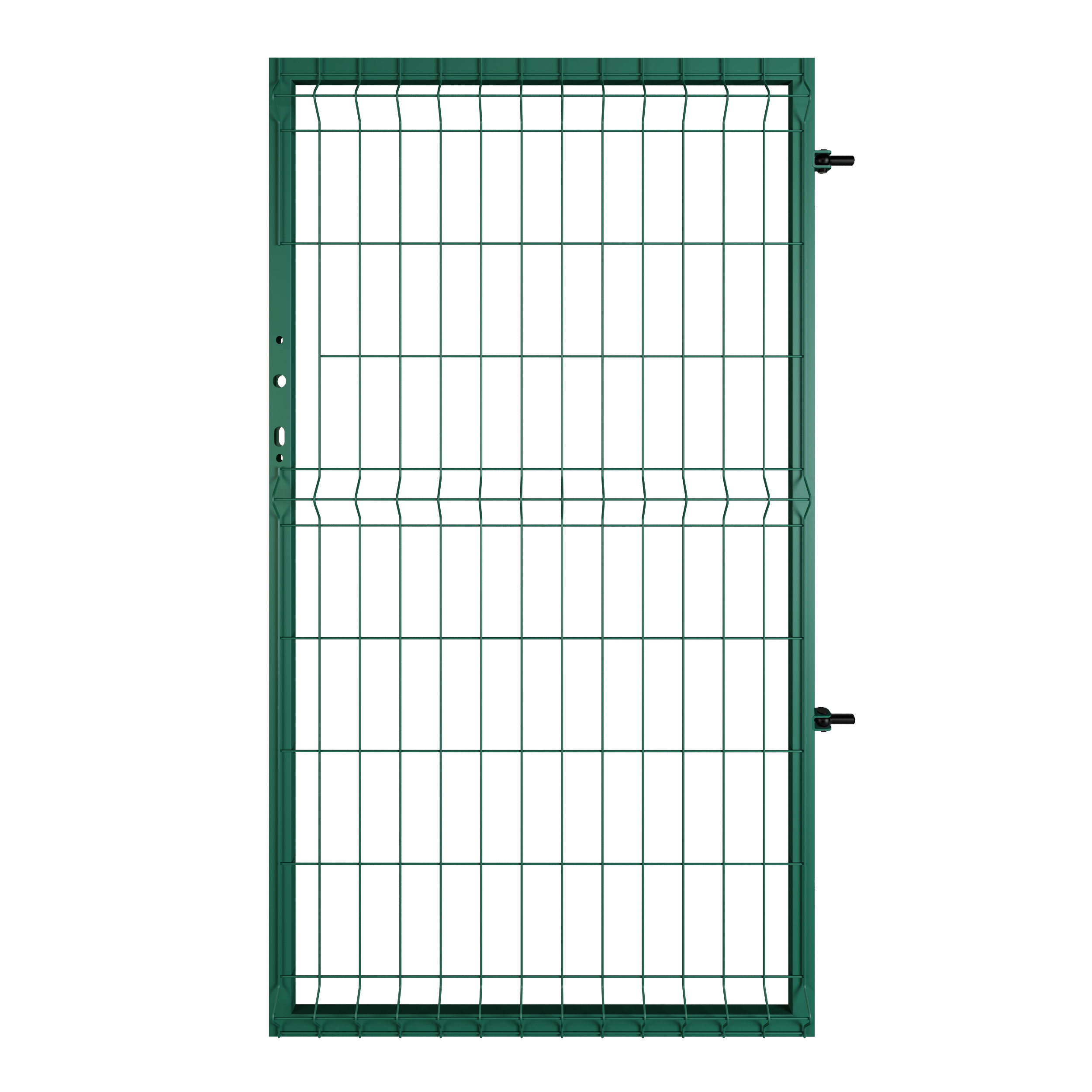 Furtka Modus 100x170 cm prawa zielona Naterial