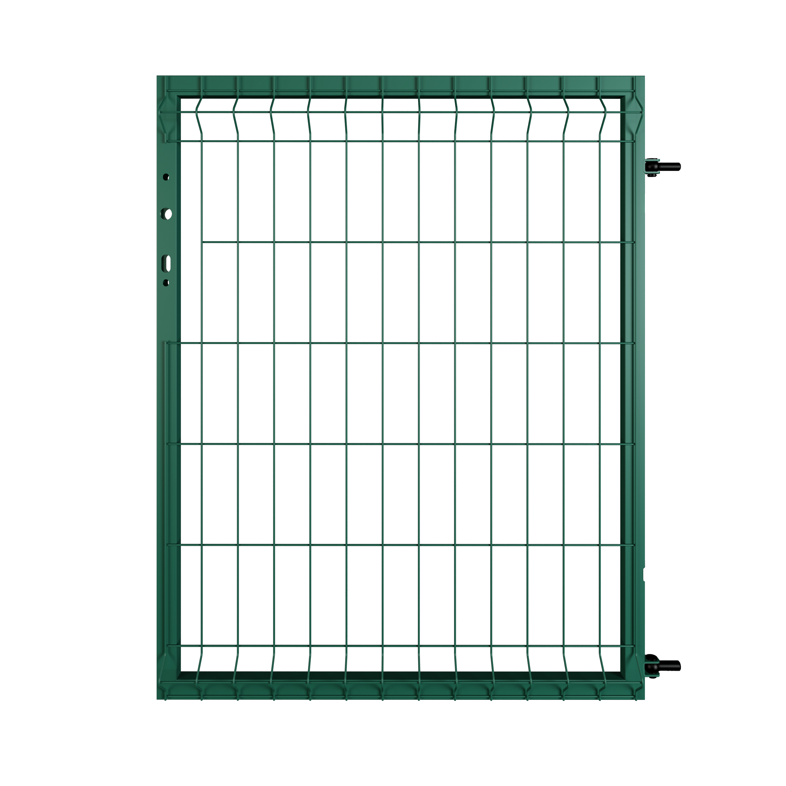 Furtka Modus 100x120 cm prawa zielona Naterial