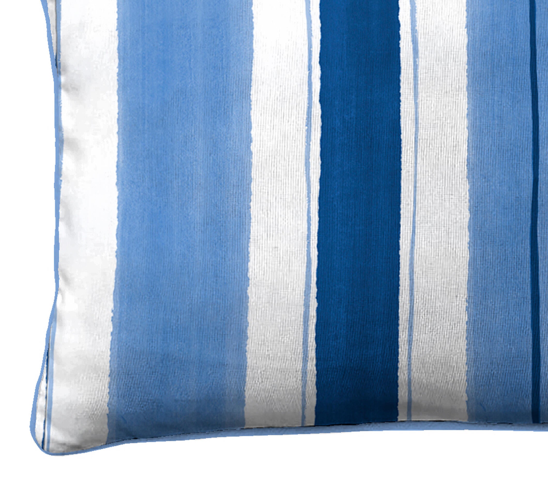 Almofada decorativa Pirot 30x50cm azul e branco - 5