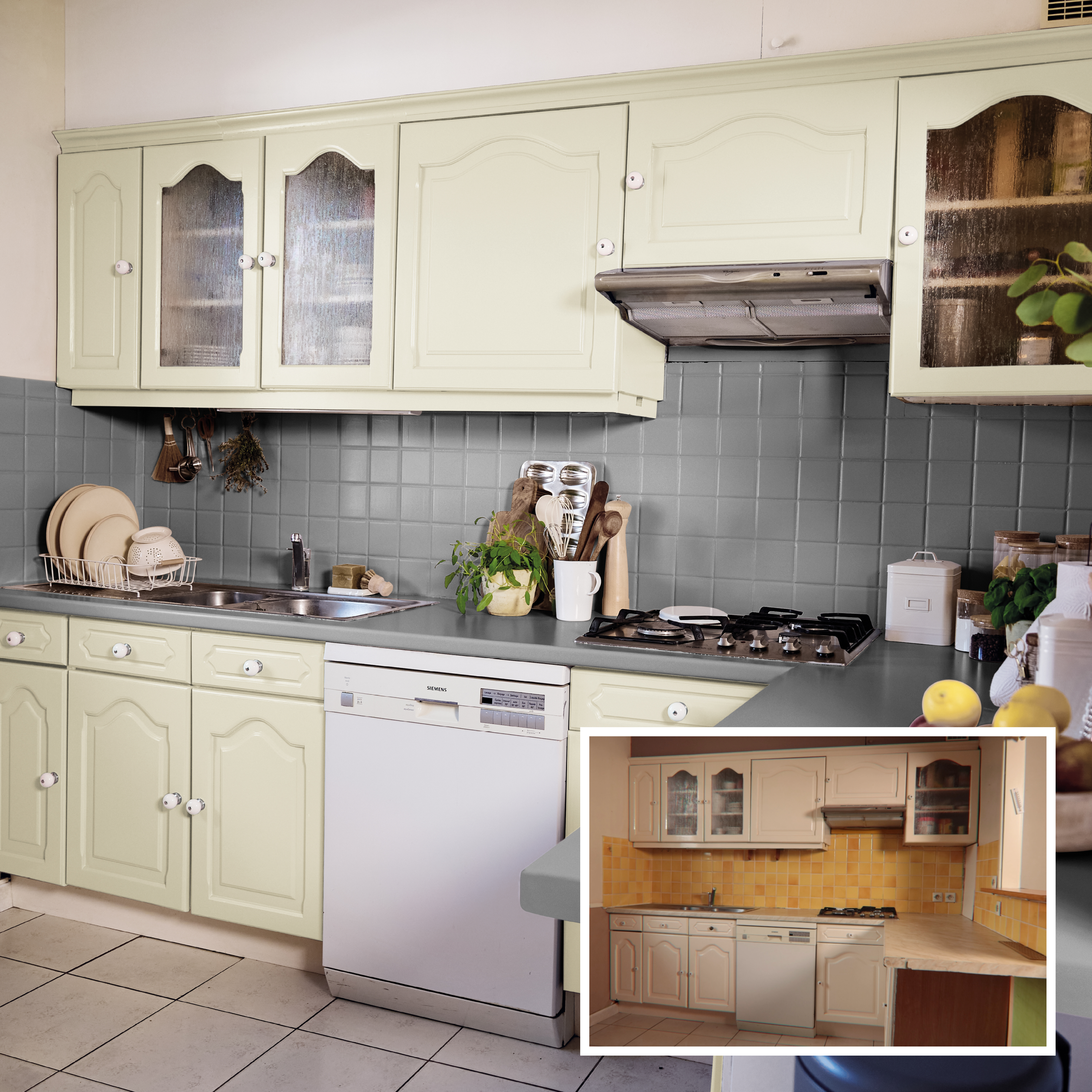 Esmalte de interior multimateriales cocinas y baños LUXENS color cool 3 mate 2L para azulejos de pared - 5