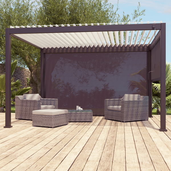 store pour pergola