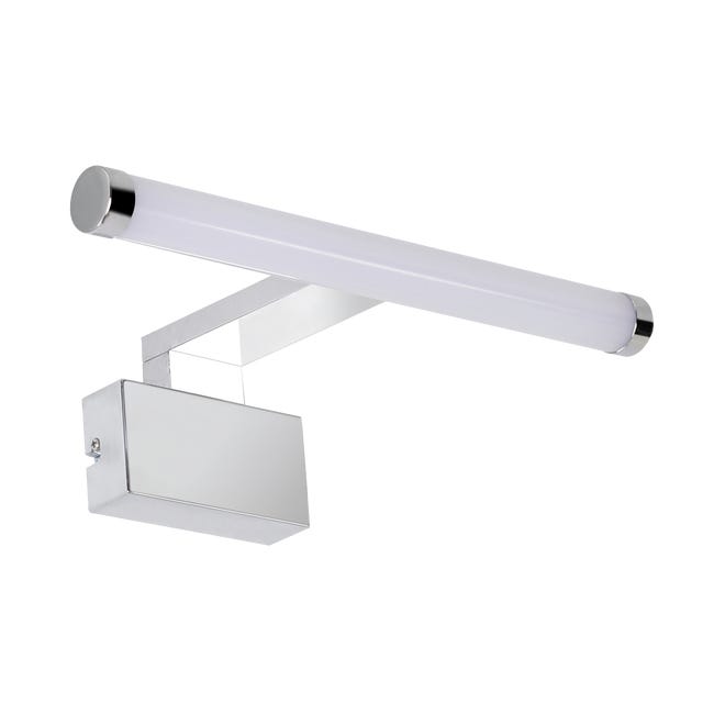 Solar Chrom Kinkiet łazienkowy Solar chrom 30 cm IP44 LED Inspire - Leroy Merlin
