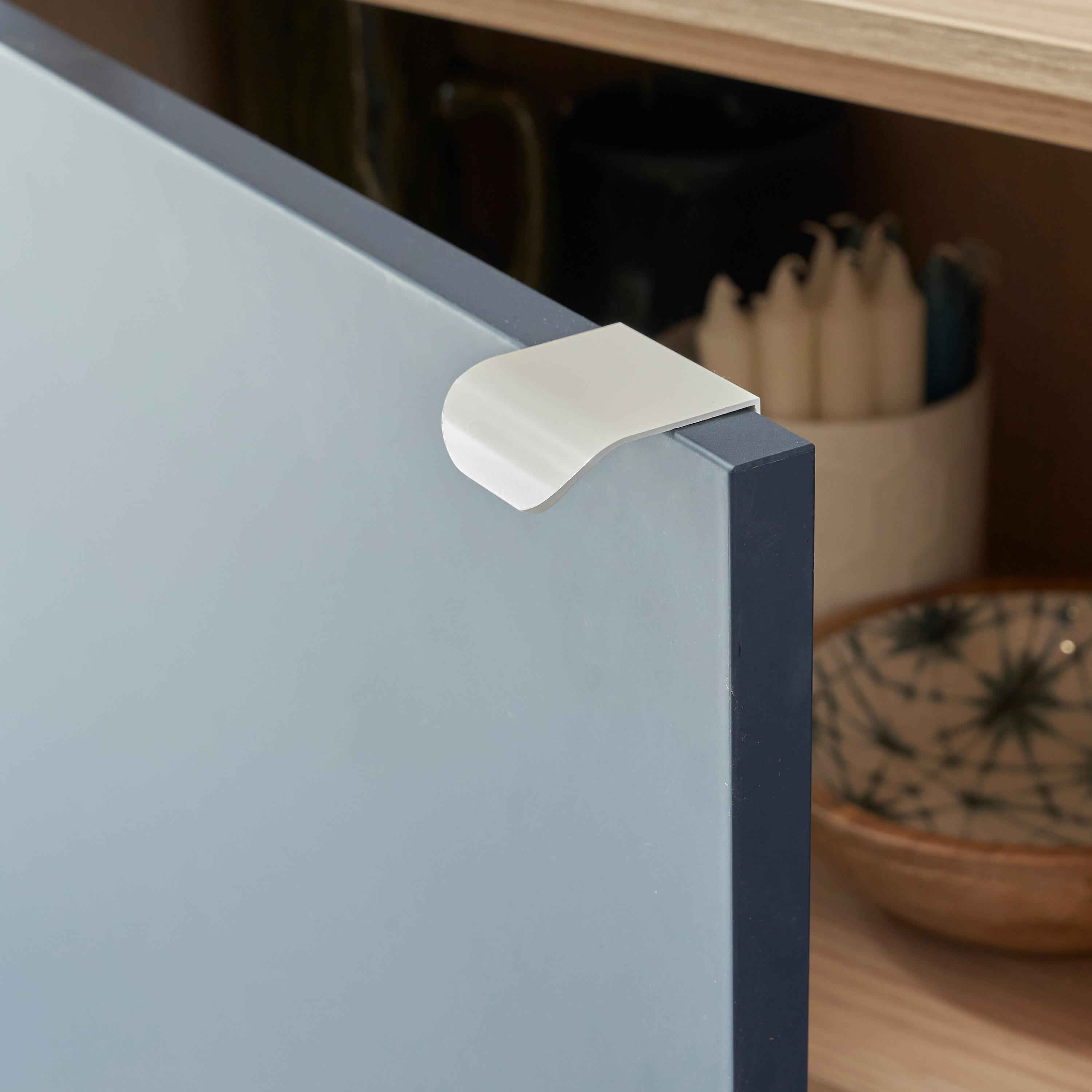 2 Puxadores branco mate 45 mm Spaceo Evo'M Oslo - 6