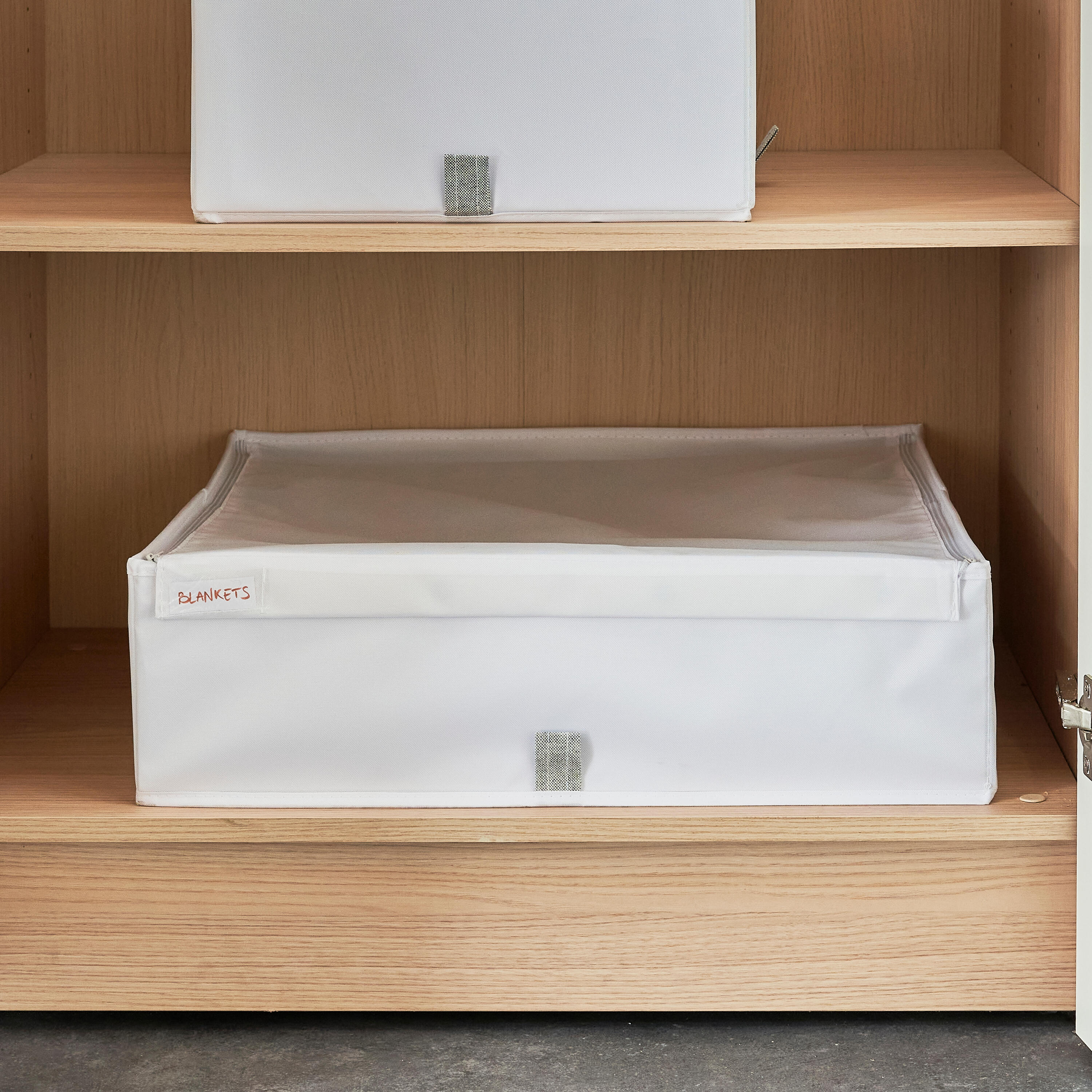 Caixa resselável branco 56x50x16 cm Spaceo Evo'M - 3