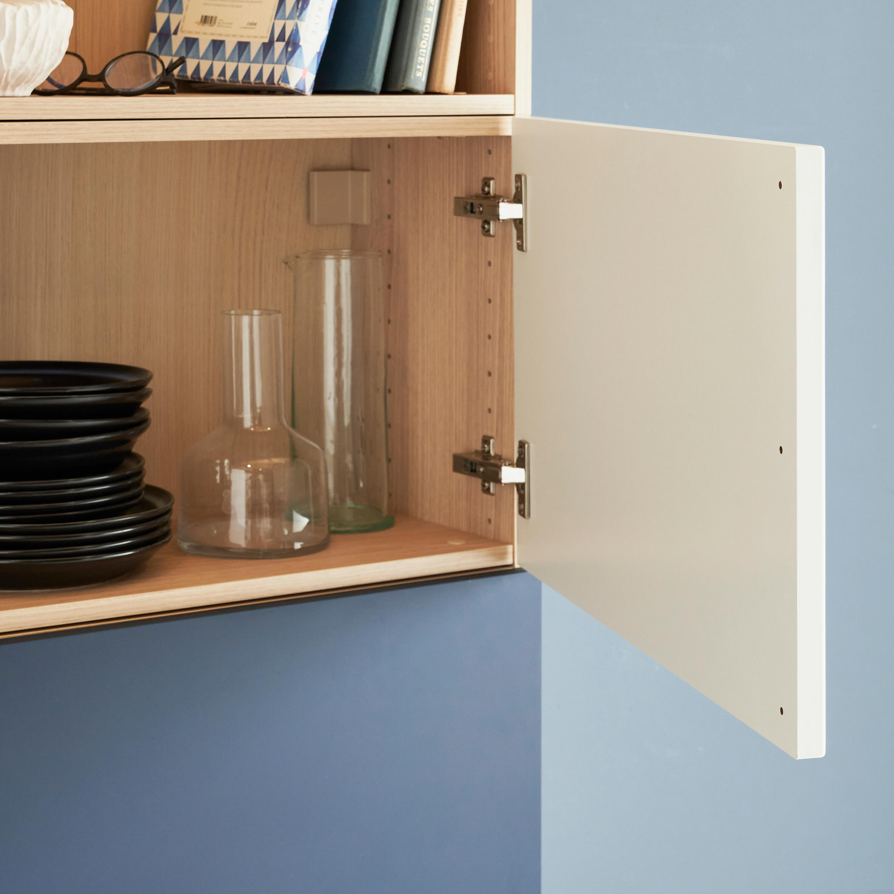 Porte battante SPACEO Evo'M Newport blanc H.38,4 X L.60 cm - 5