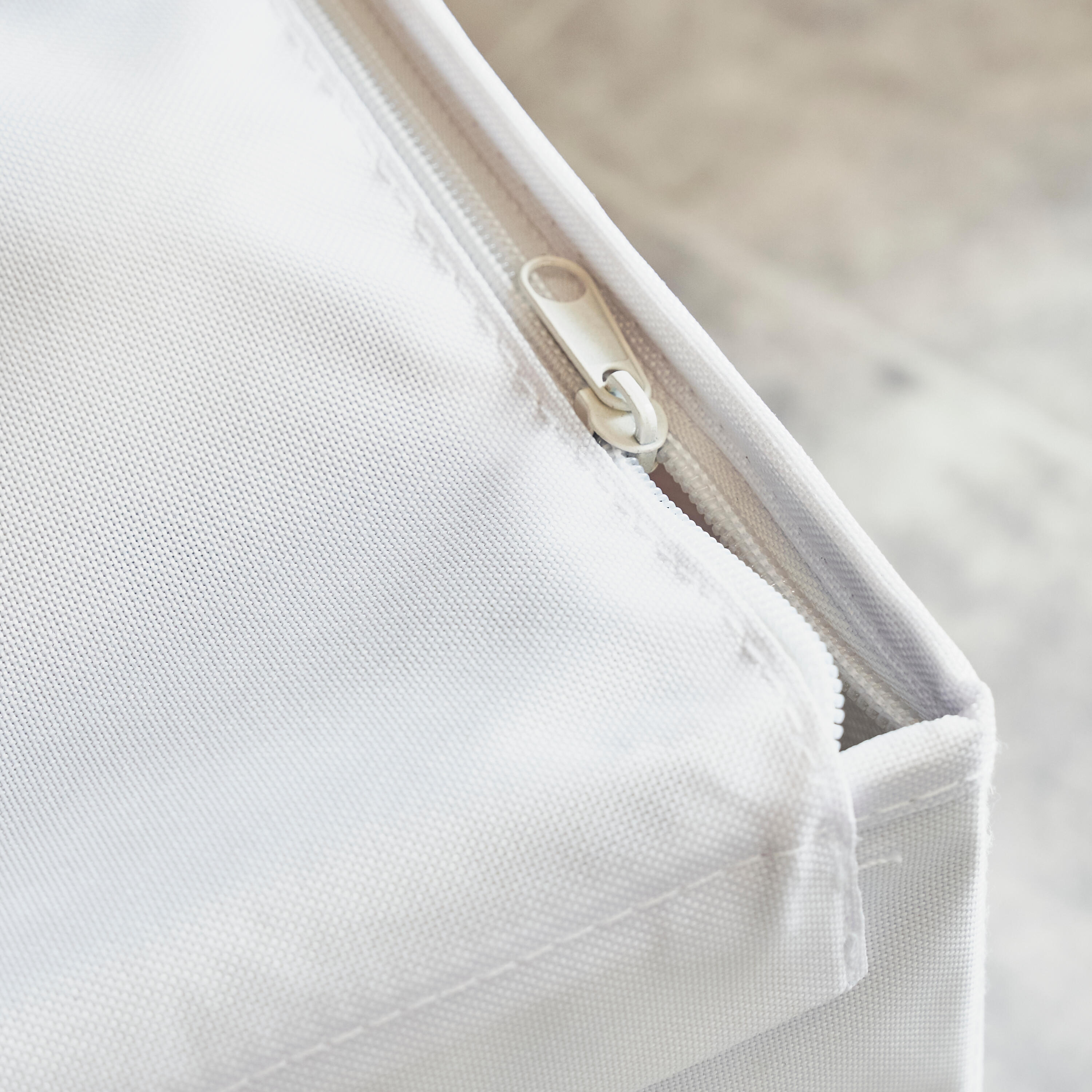 Caixa resselável branco 36x35x29 cm Spaceo Evo'M - 5