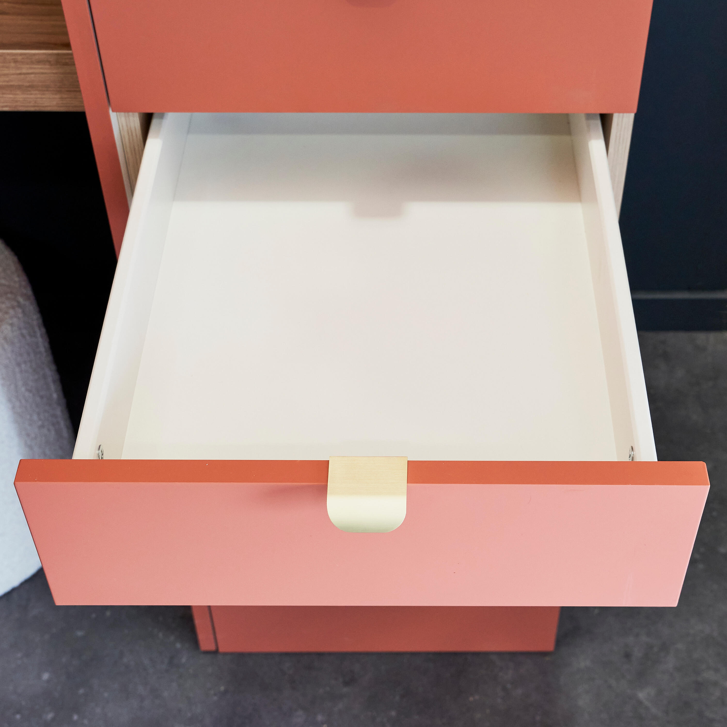 Structure de tiroir blanc H8XL35.2XP48cm pour caisson SPACEO Evo'M L40XP54cm - 6