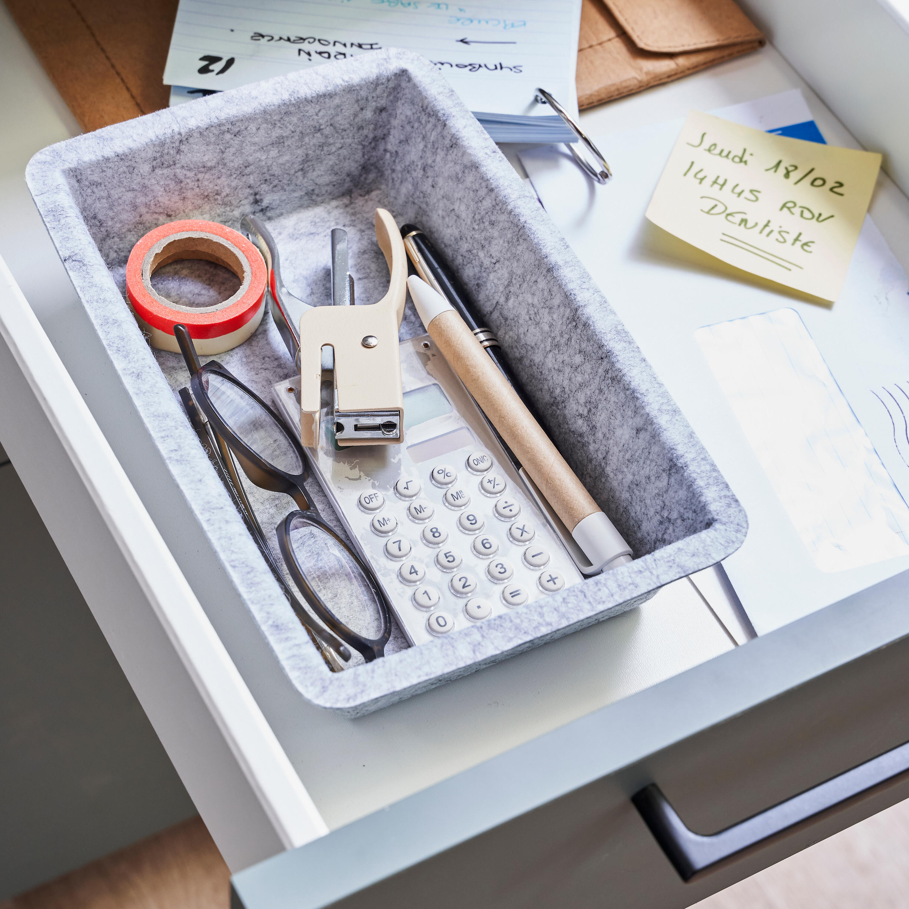 Organiseur SPACEO Evo'M en feutrine taille S - 2