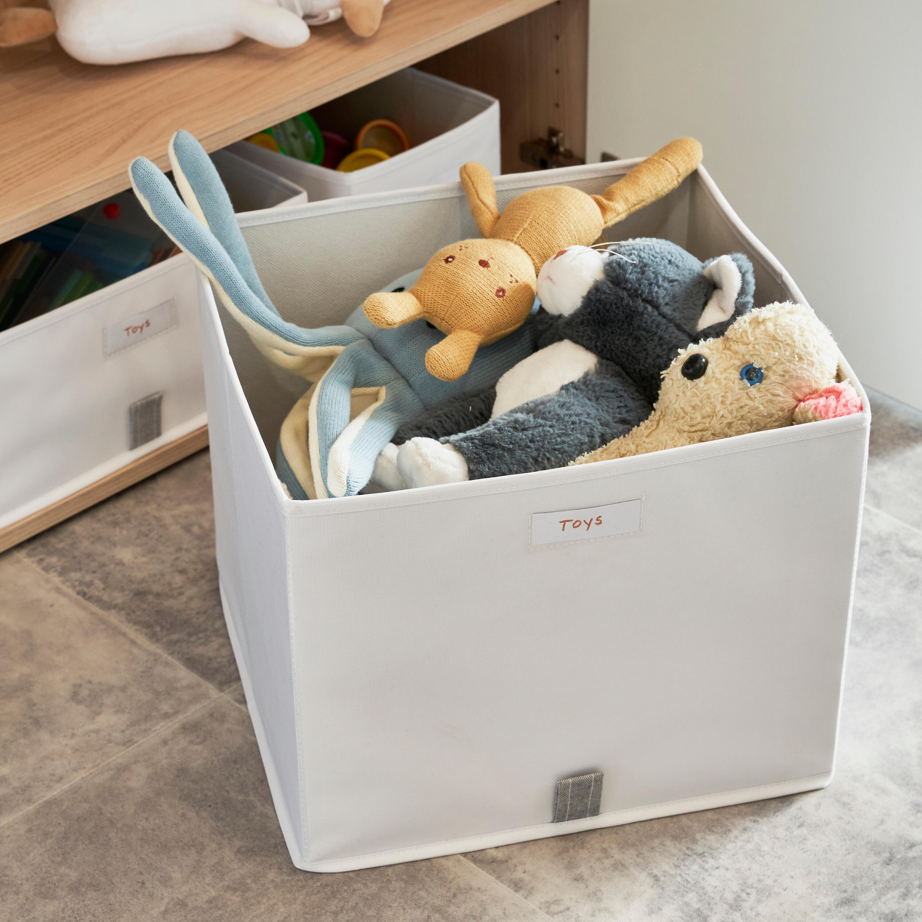 Caixa aberta branco 36x35x29 cm Spaceo Evo'M - 2