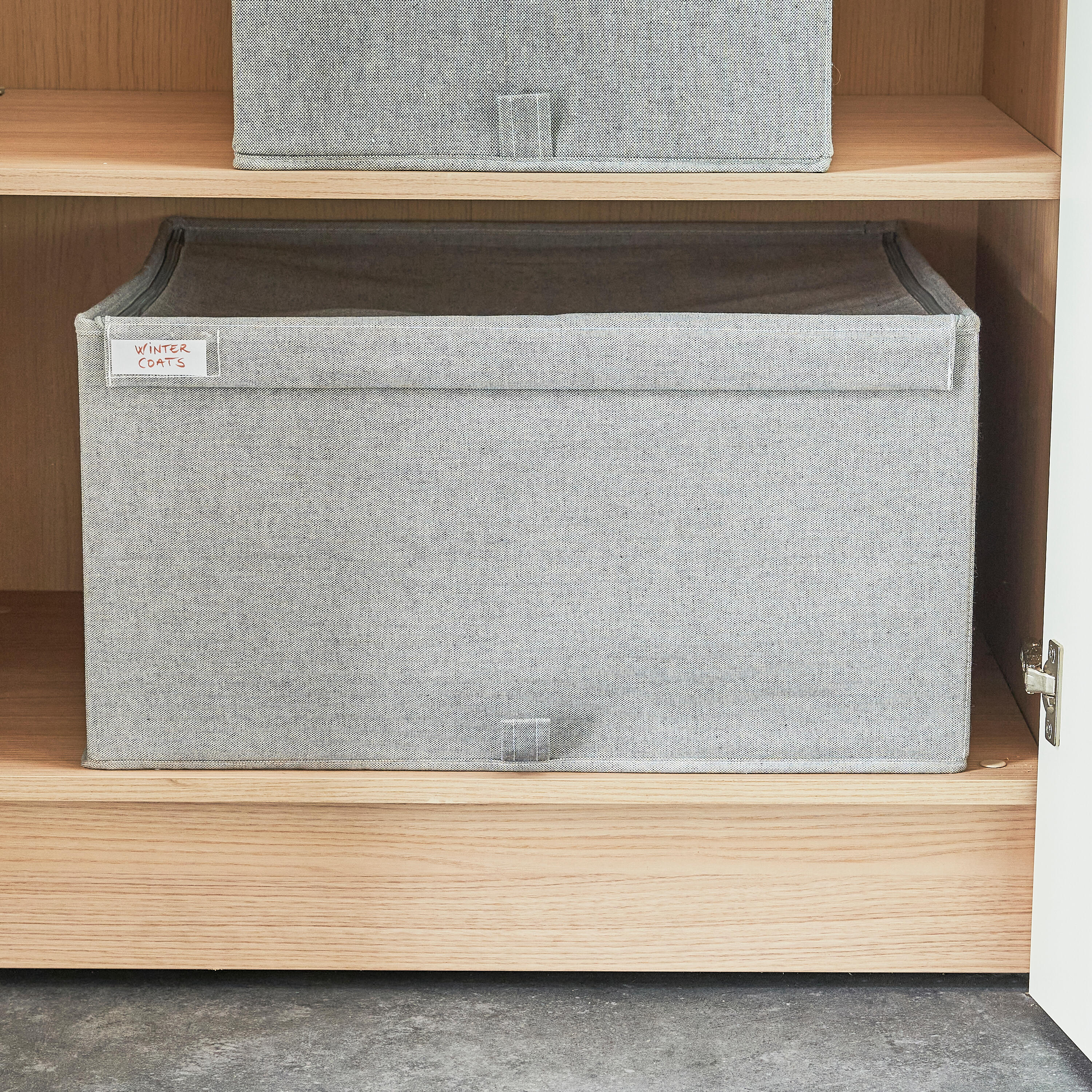 Caixa resselável cinzento 56x50x29 cm Spaceo Evo'M - 14