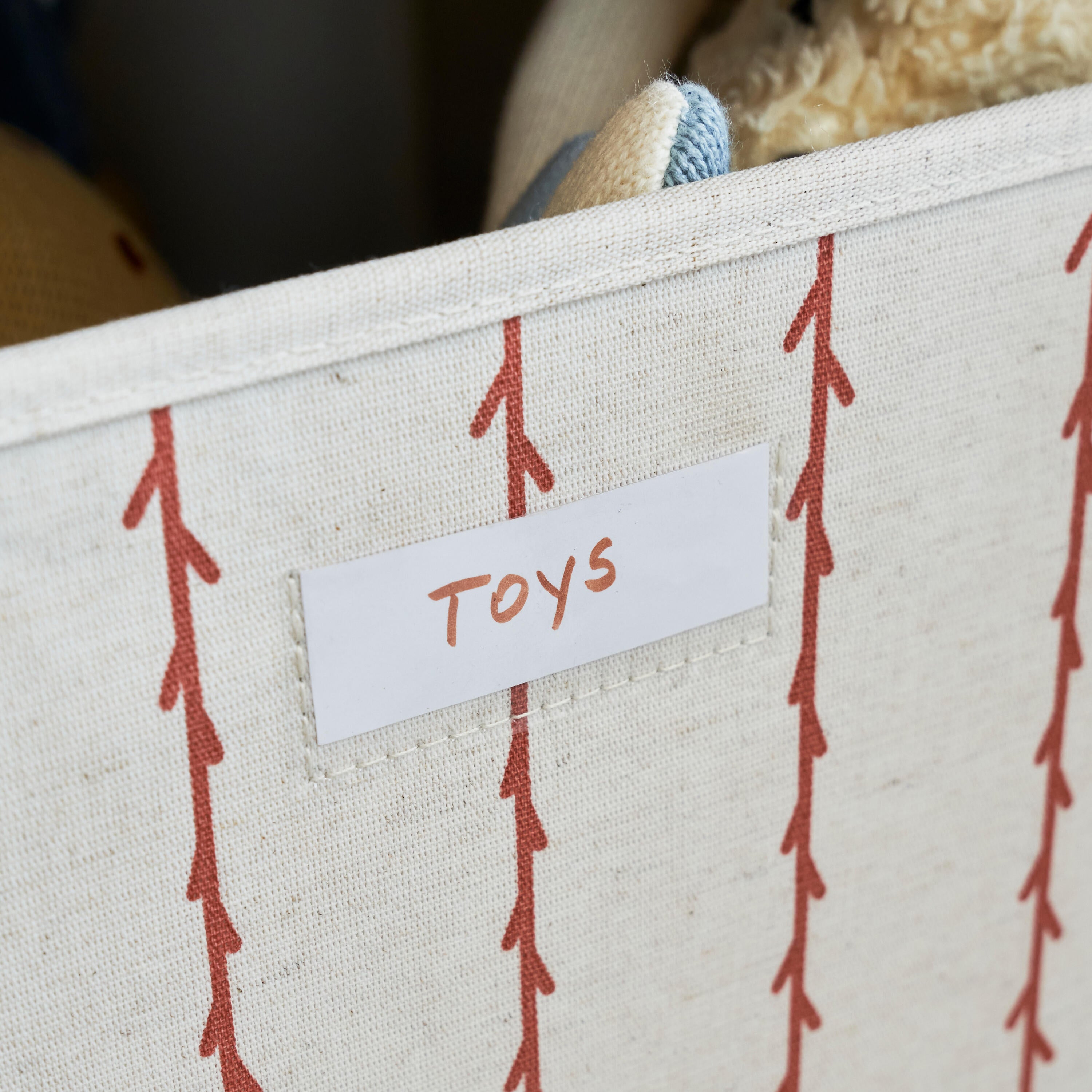 Boîte SPACEO Evo'M M Feuilles terracotta H.29 x l.36 x P.35 cm - 3