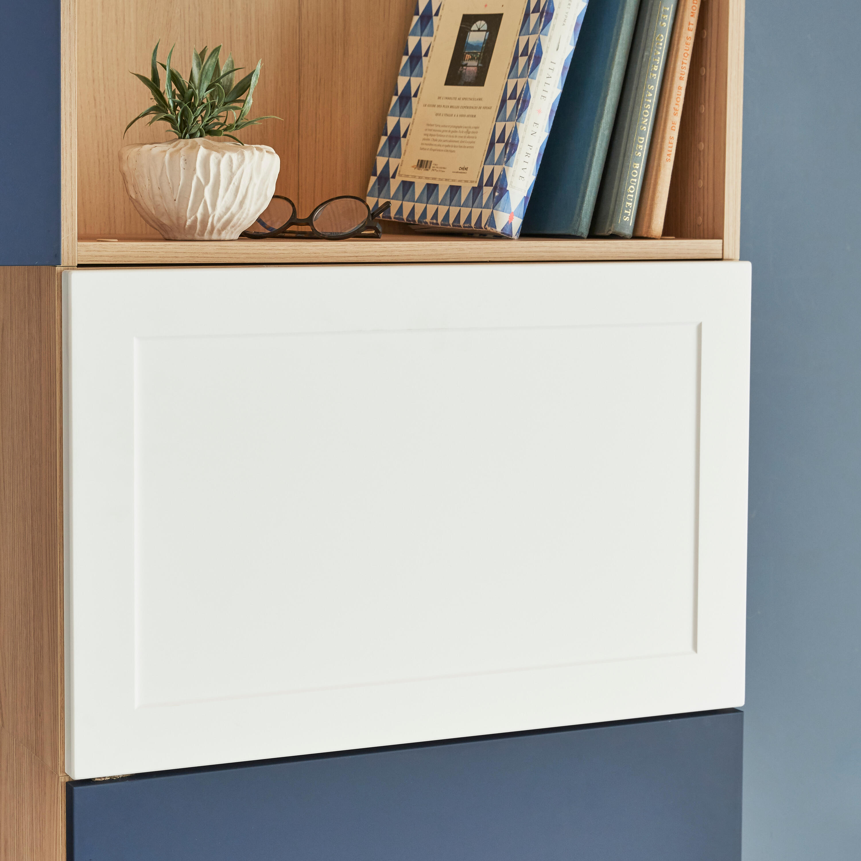 Porte battante SPACEO Evo'M Newport blanc H.38,4 X L.60 cm - 2