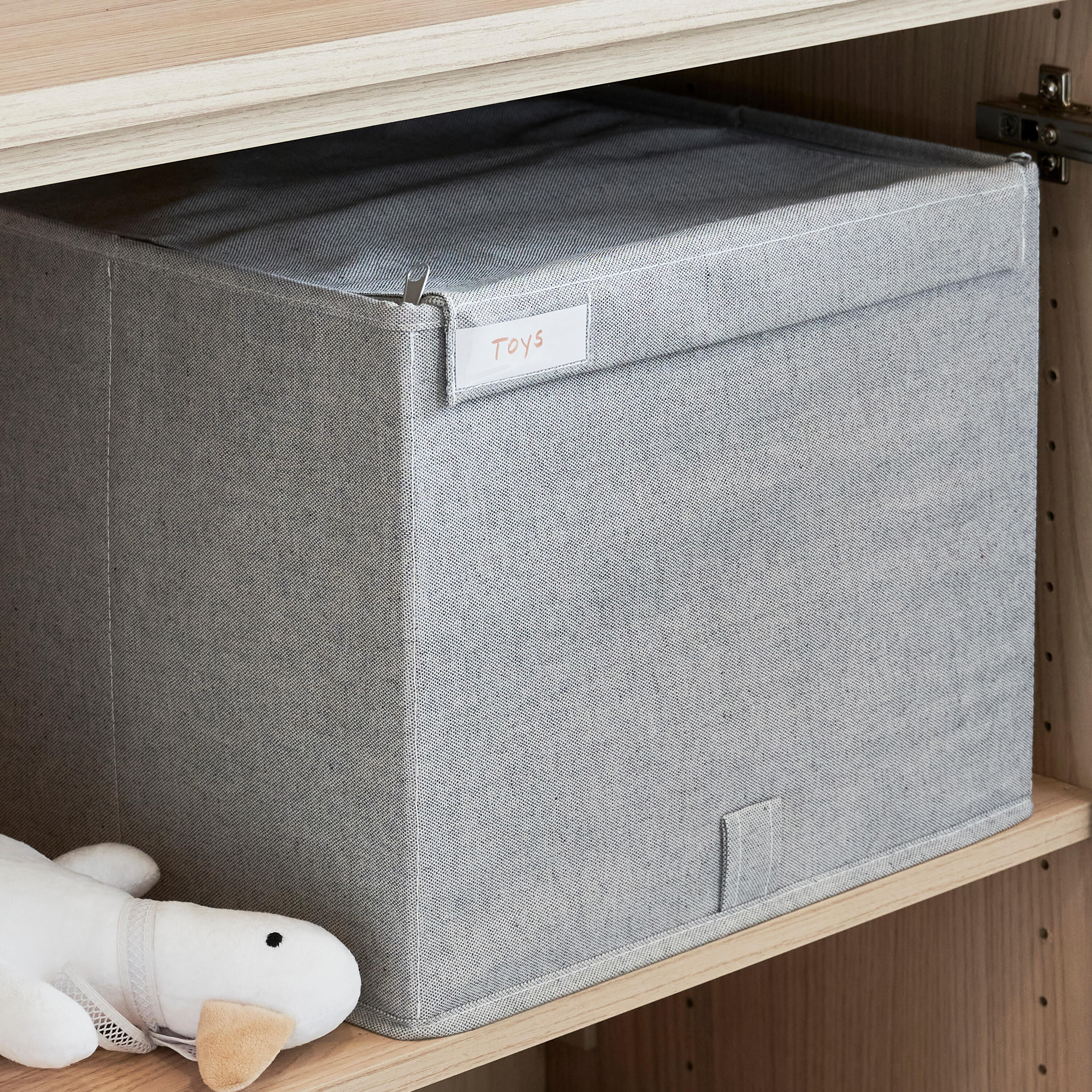 Caixa resselável cinzento 36x35x29 cm Spaceo Evo'M - 13