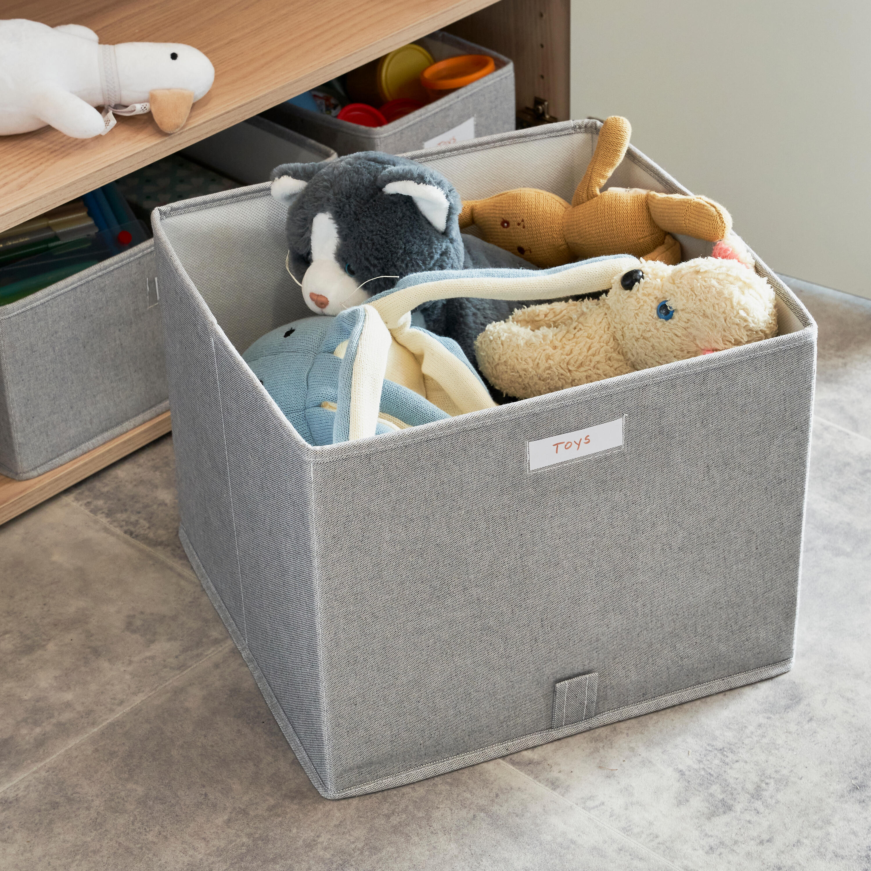 Panier SPACEO evo'm gris H.29 x l.36 x P.35 cm - 2