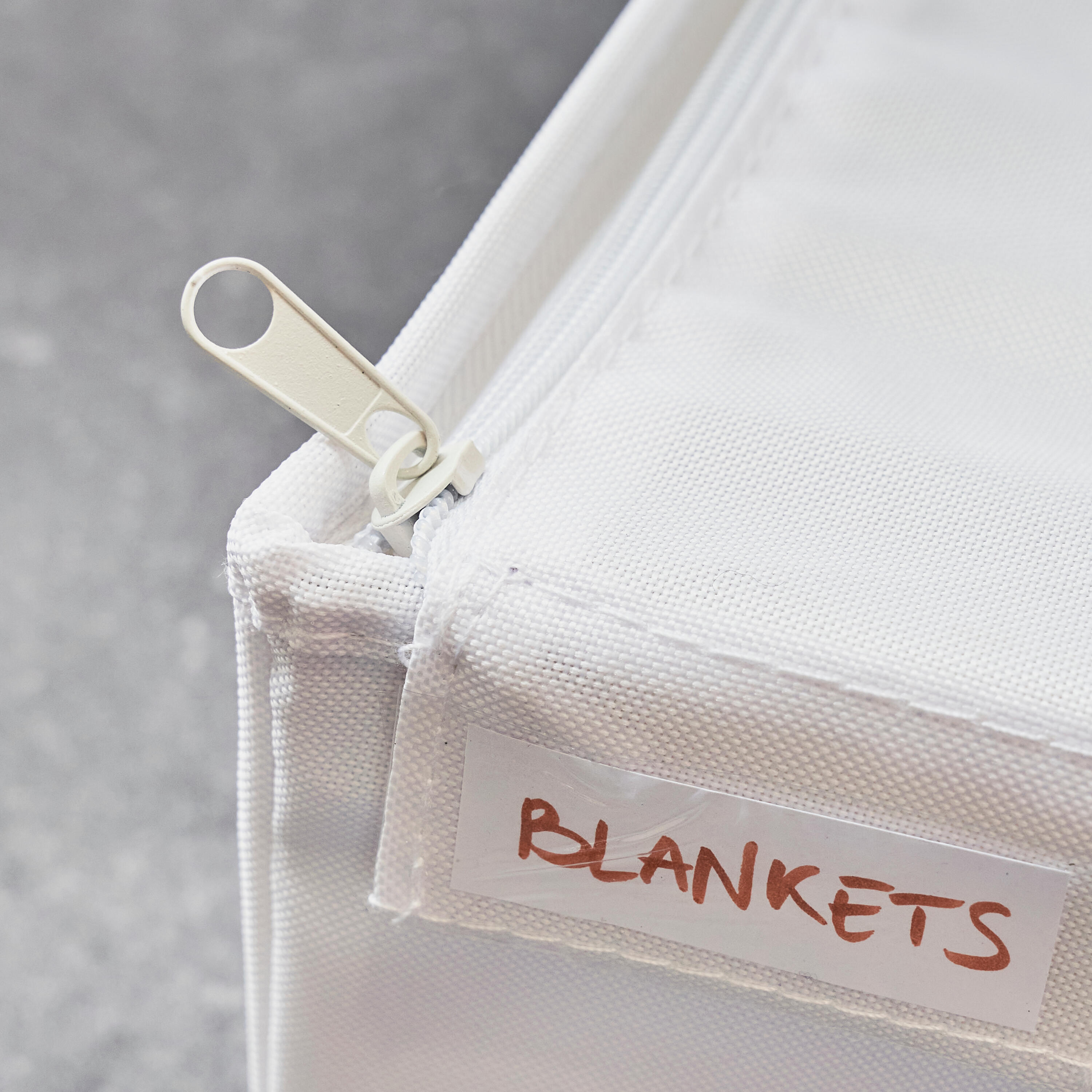 Caixa resselável branco 56x50x16 cm Spaceo Evo'M - 4