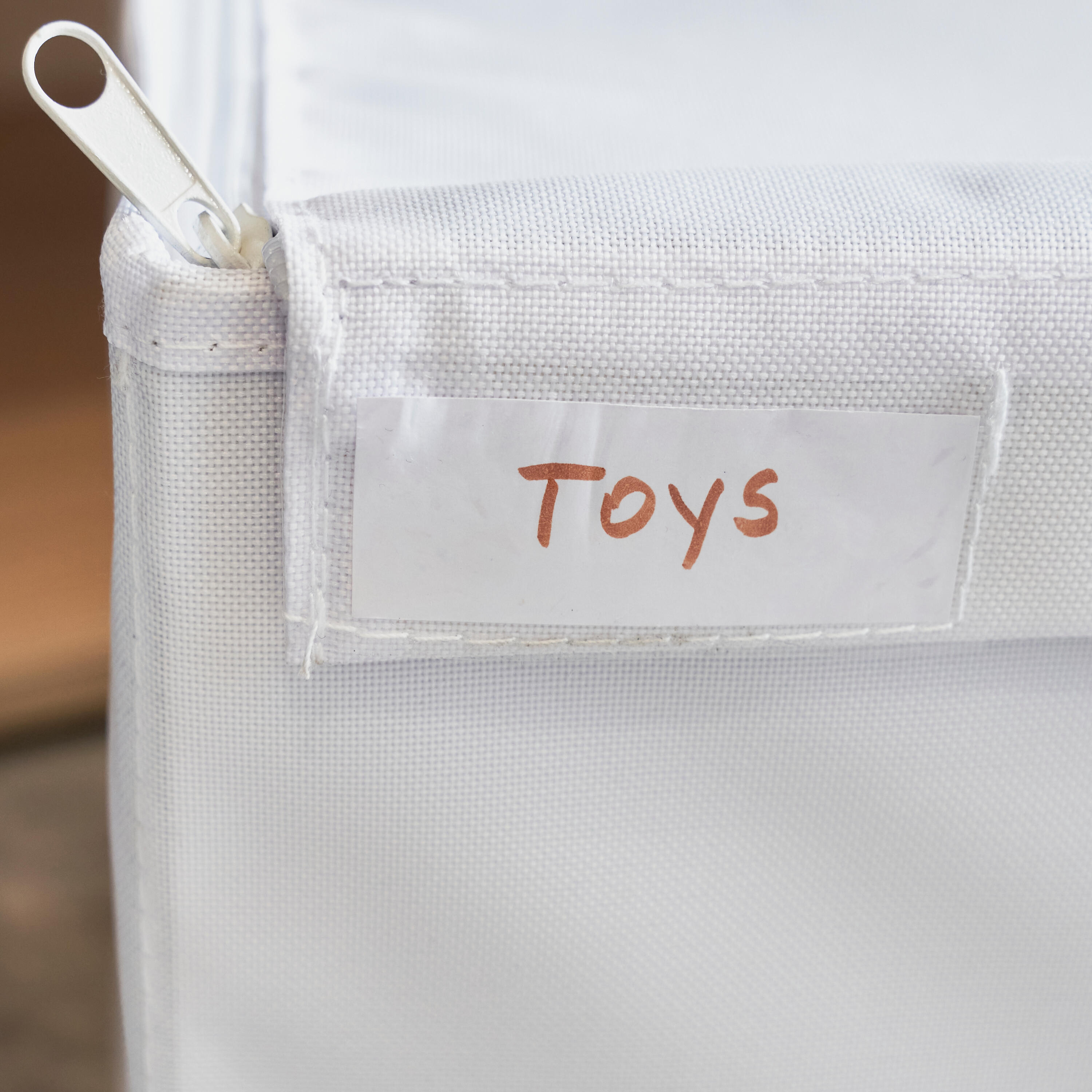 Caixa resselável branco 36x35x29 cm Spaceo Evo'M - 4