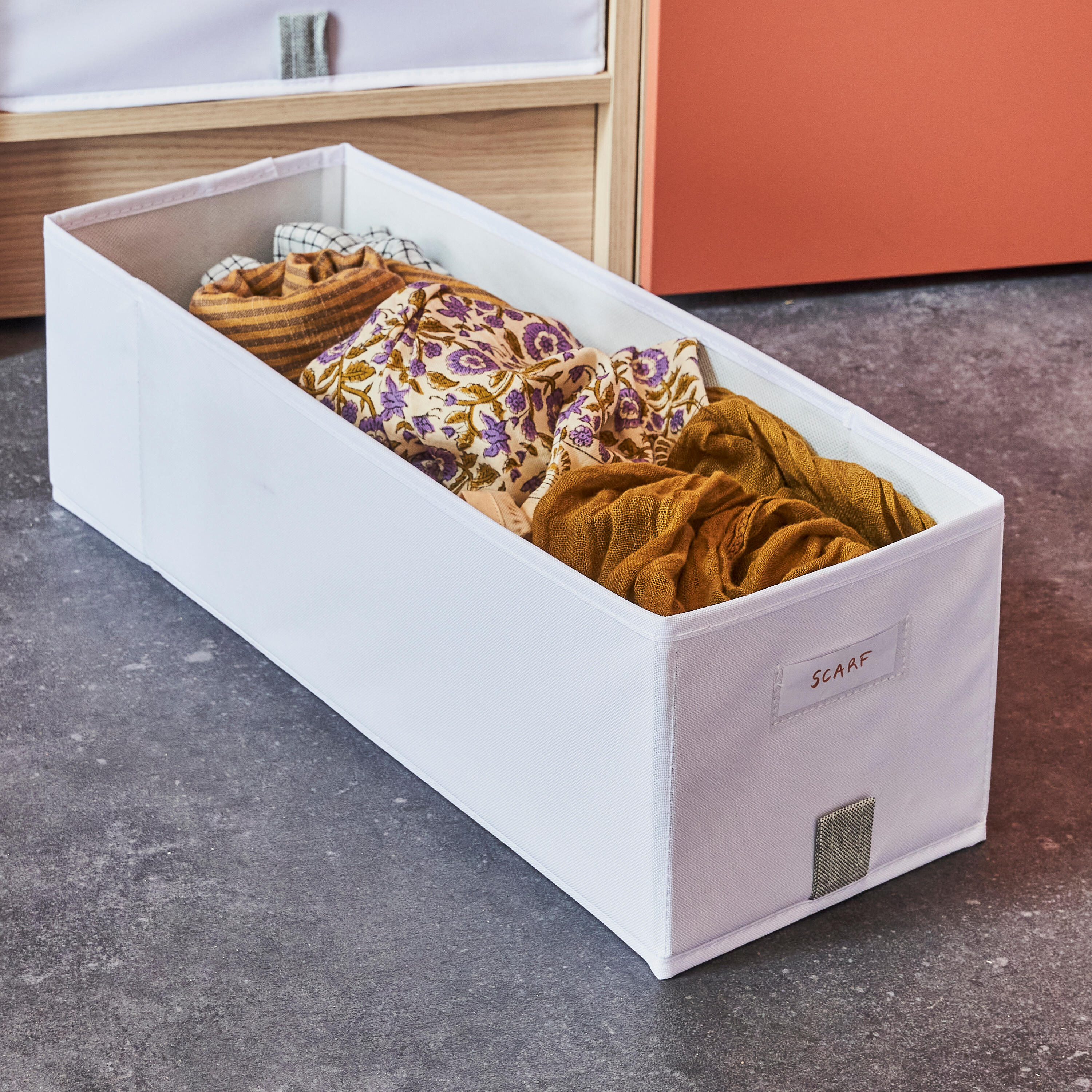 Panier SPACEO evo'm blanc H.16 x l.18 x P.50 cm - 2