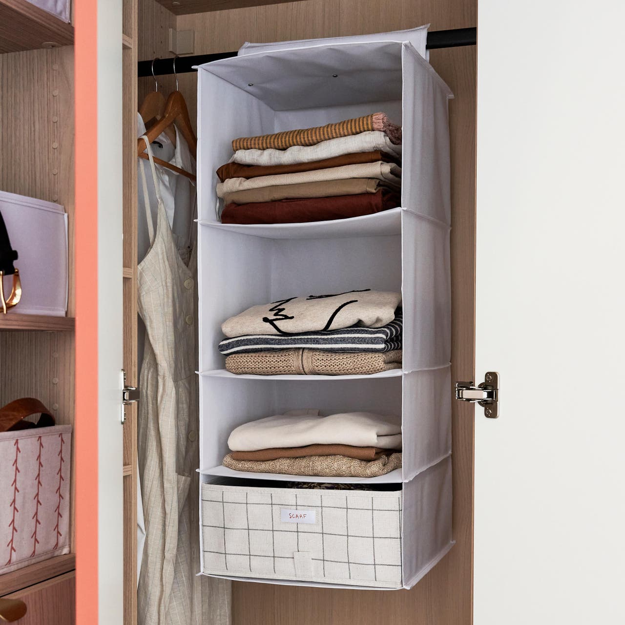 Diapositive Organizador suspenso com prateleiras 37 cm EVO'M