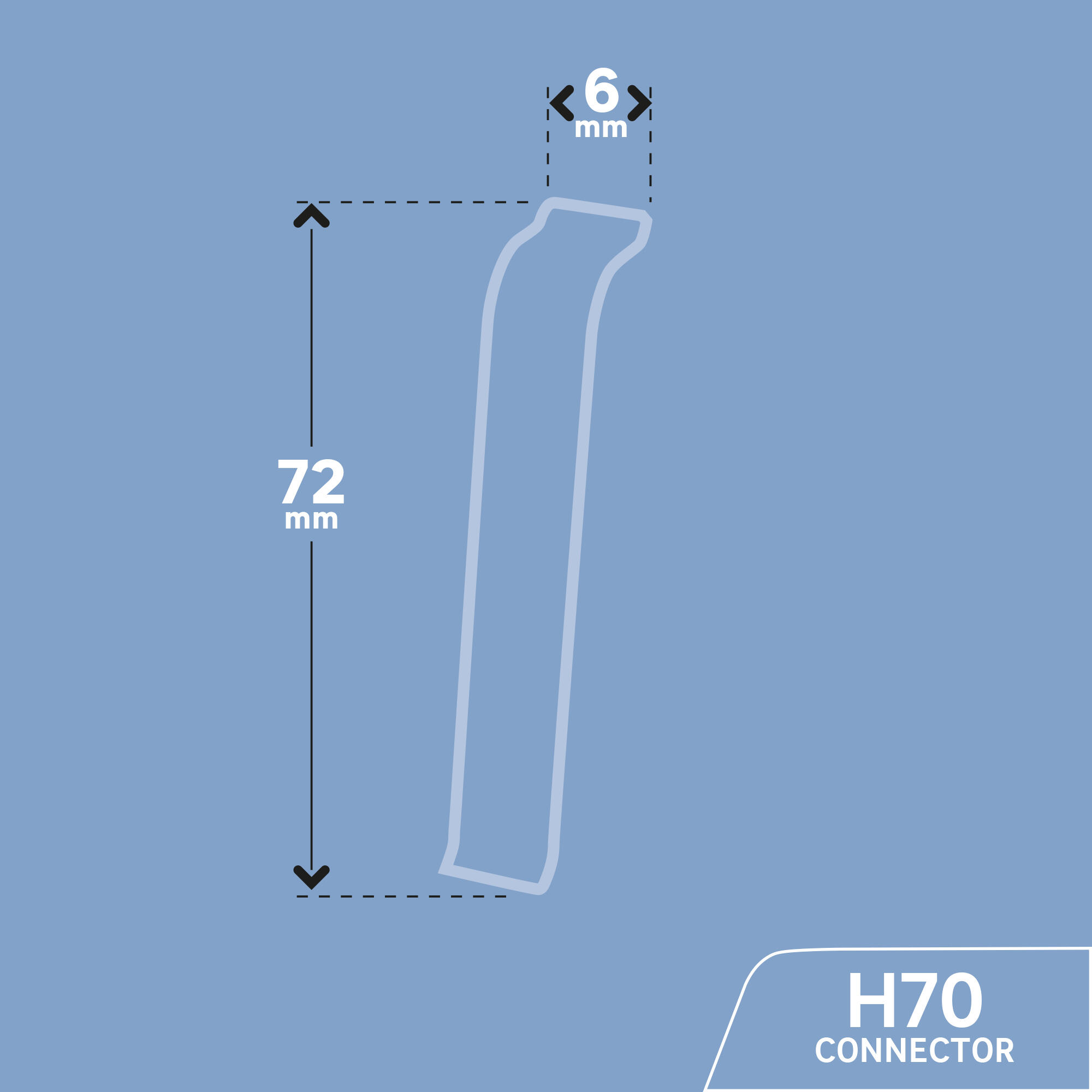 Łącznik do listwy przypodłogowej PCV Platan Kalifornijski 70 Artens - 4
