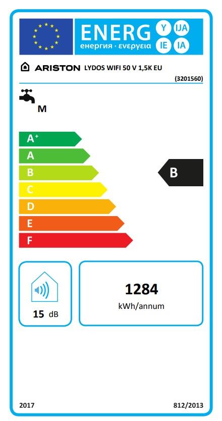 Termoacumulador elétrico 50L wi-fi Ariston Lydos G+ - 7