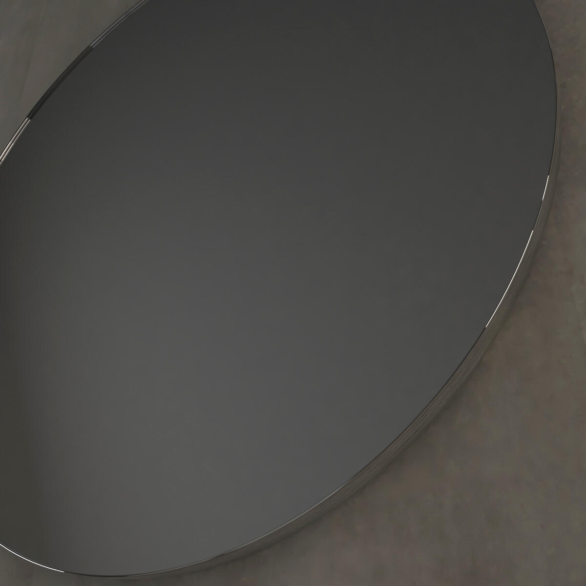 Specchio tondo in pvc acciaio Ø 66 cm - 3