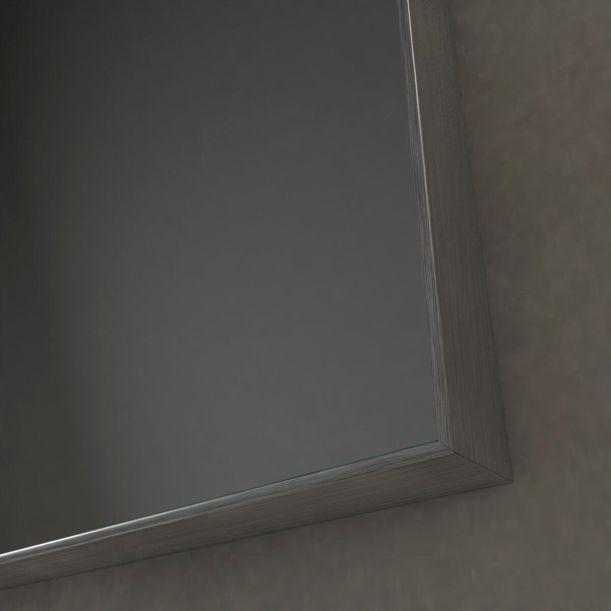 Specchio rettangolare in pvc acciaio 70 x 90 cm - 3