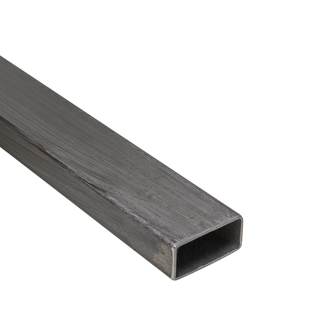Tube rectangulaire acier à froid STANDERS, H.40 x l.20 x Ep.1.5 mm, L.1 m