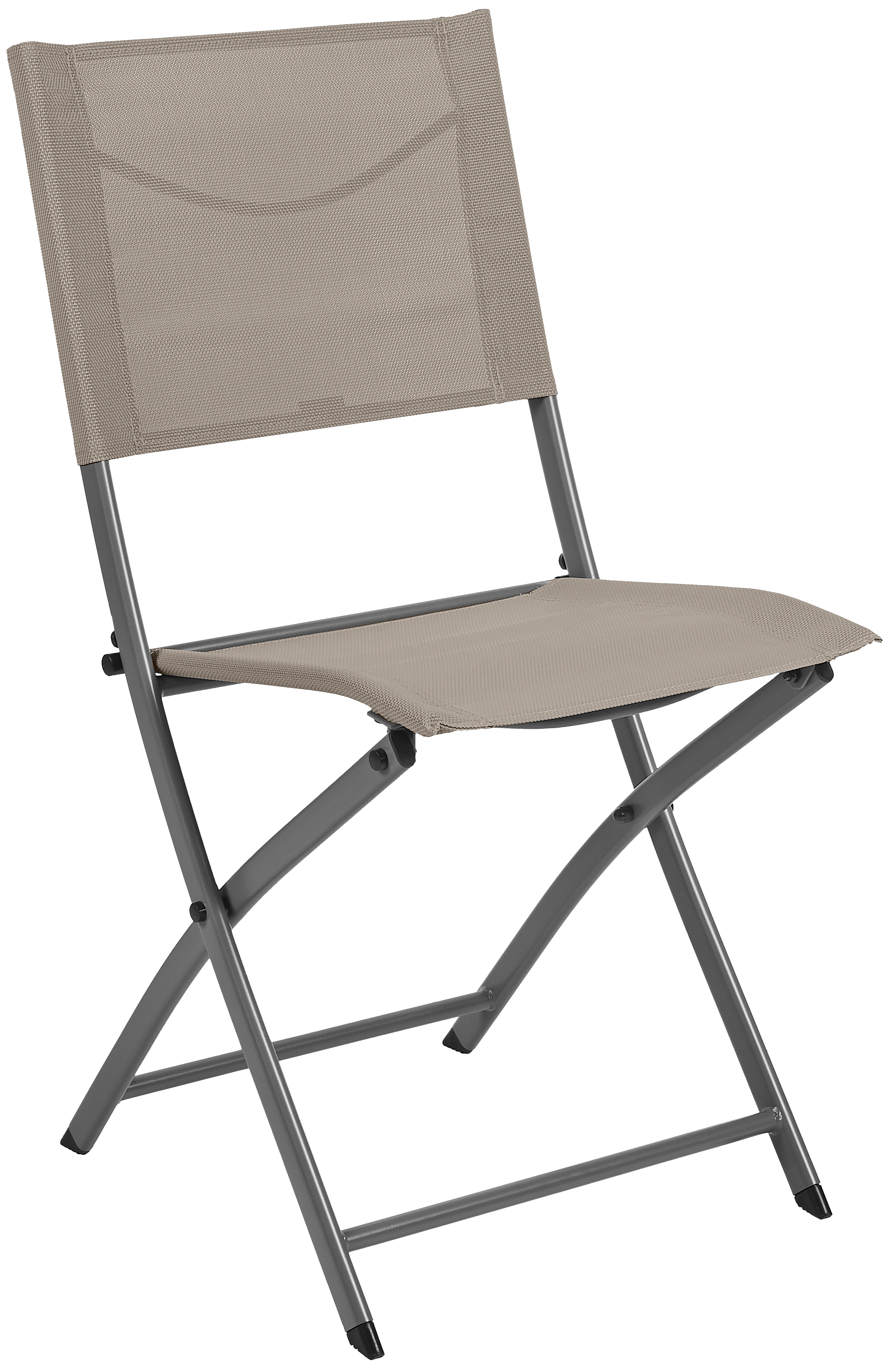 Krzesło ogrodowe Emys składane beżowe Naterial