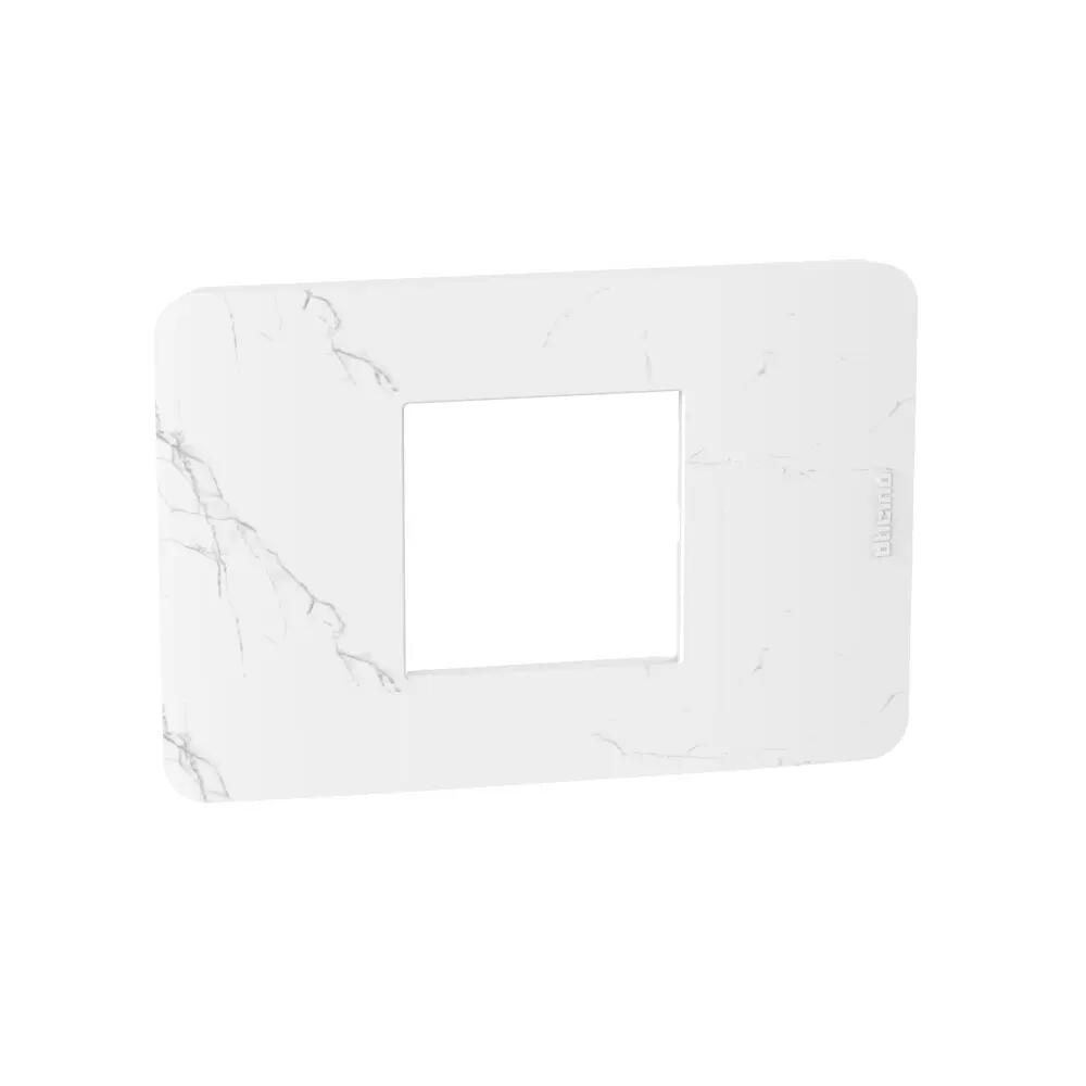 Placca BTICINO MatixGO Carrara - 4 Moduli In Tecnopolimero Per Interruttori - Foto 5