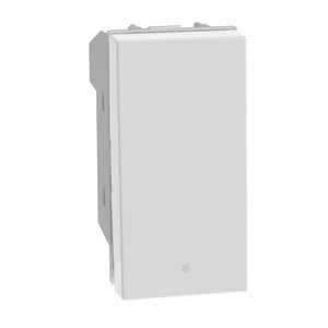 Interruttore Unipolare 1P 16A Compatibile Vimar Plana Colore Bianco Compatibile Con Vimar Plana 58961107