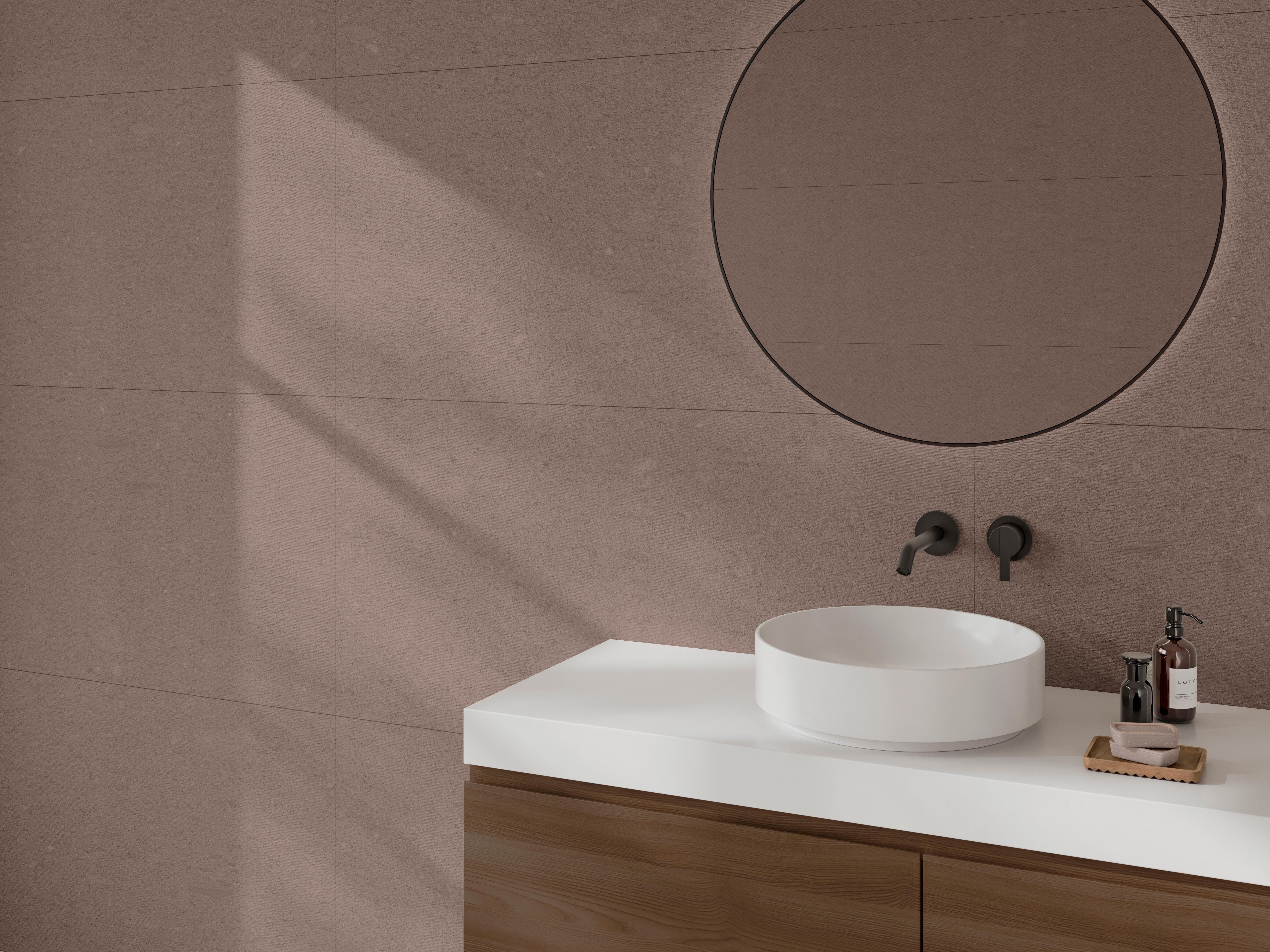 Suelo/azulejo porcelánico lavica efecto piedra marron 60x120 cm c2