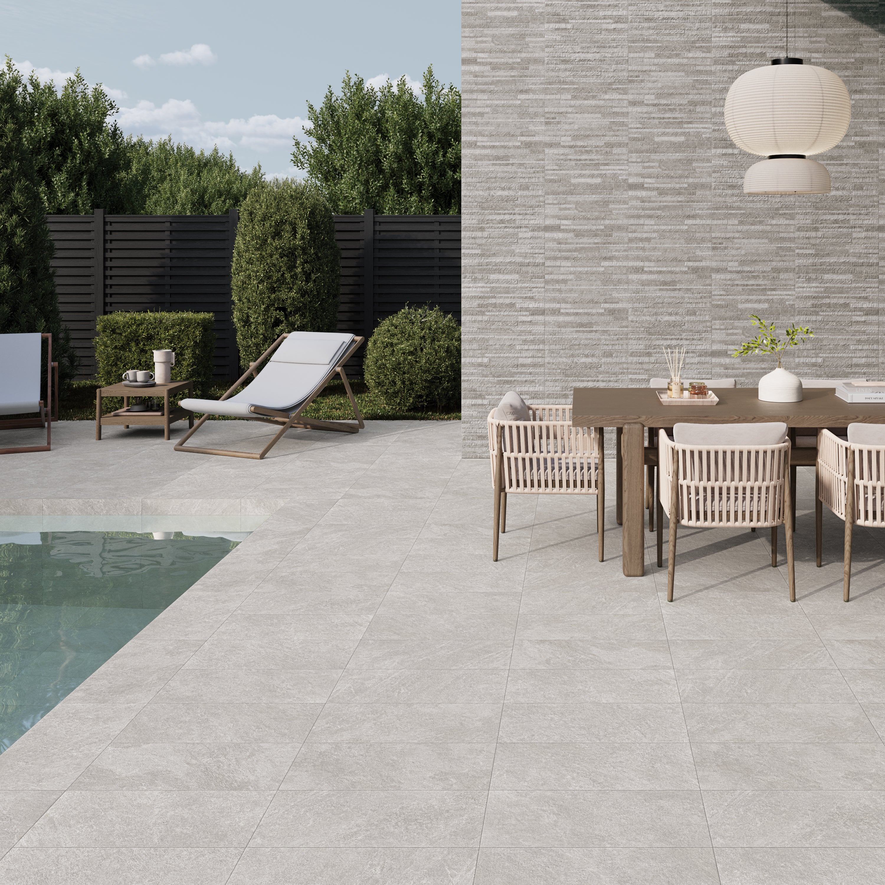 Suelo porcelánico vesta efecto piedra perla 30x60 cm c3 artens