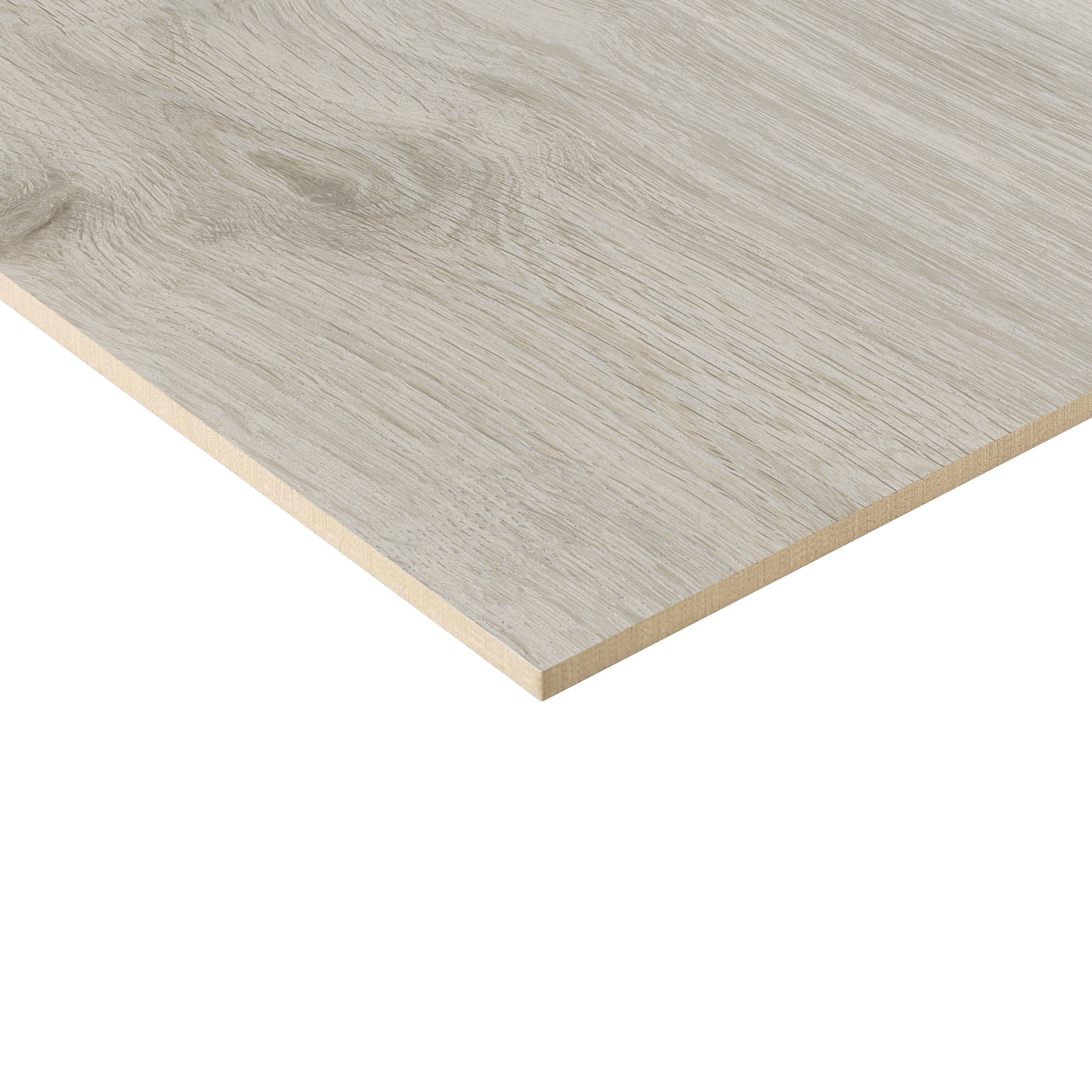 Suelo porcelánico Nivala efecto madera gris 23x120 cm - 2