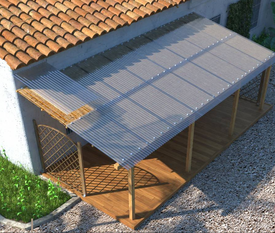 Plaque de toiture petite onde polyester l.0.92 x L.1.5 m ONDULINE - 3