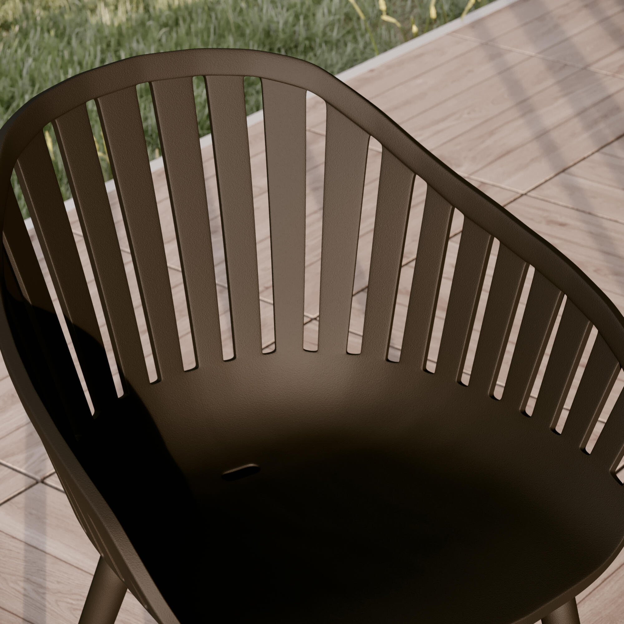 Poltrona de jardim sem almofada Naterial Idunn - 6