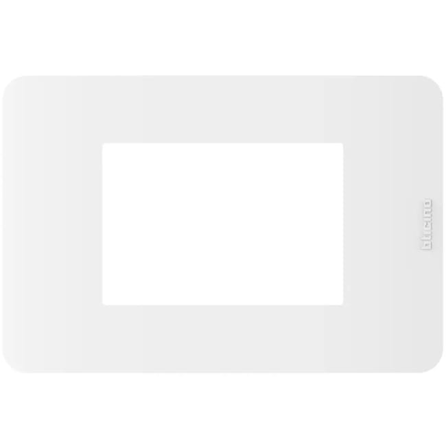 Leroymerlin Placca 3 moduli MatixGO BTICINO bianco