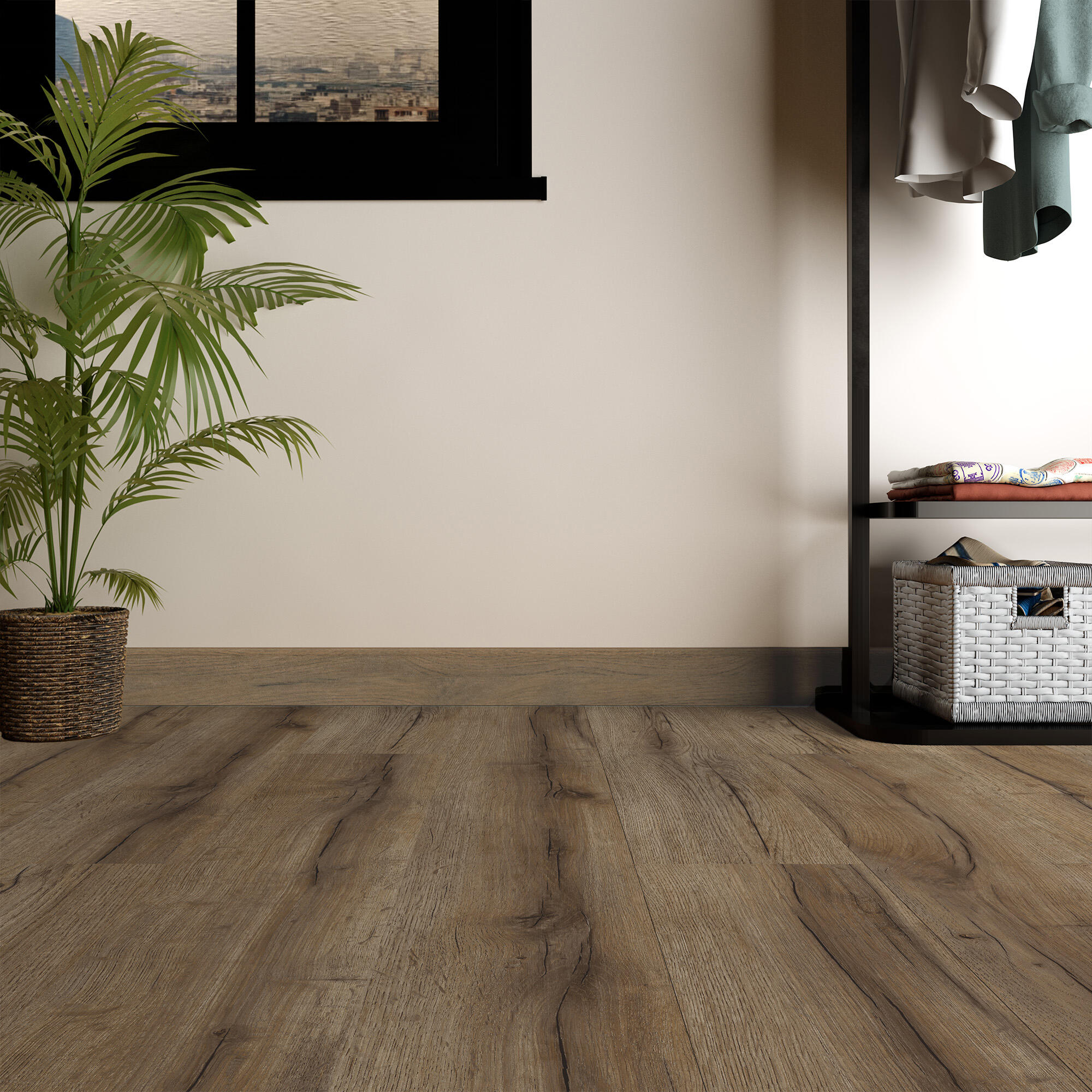 Plinthe mdf, décor orebro, H. 7.8, Ep.14 mm ARTENS - 2