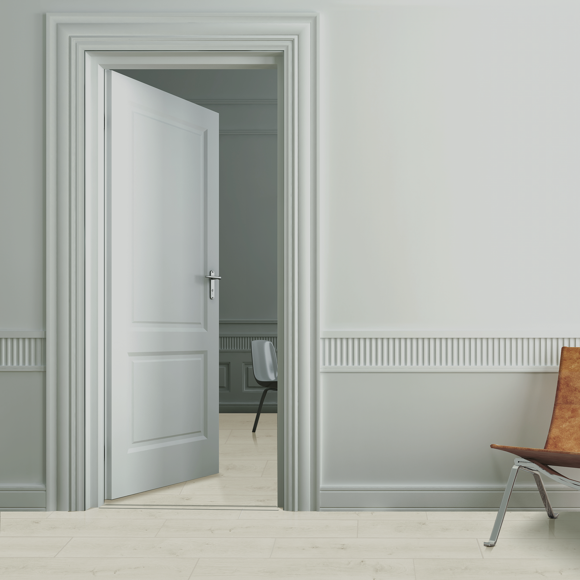 Perfil 4 em 1 de alumínio Artens 3.7X83CM BL005 - 3