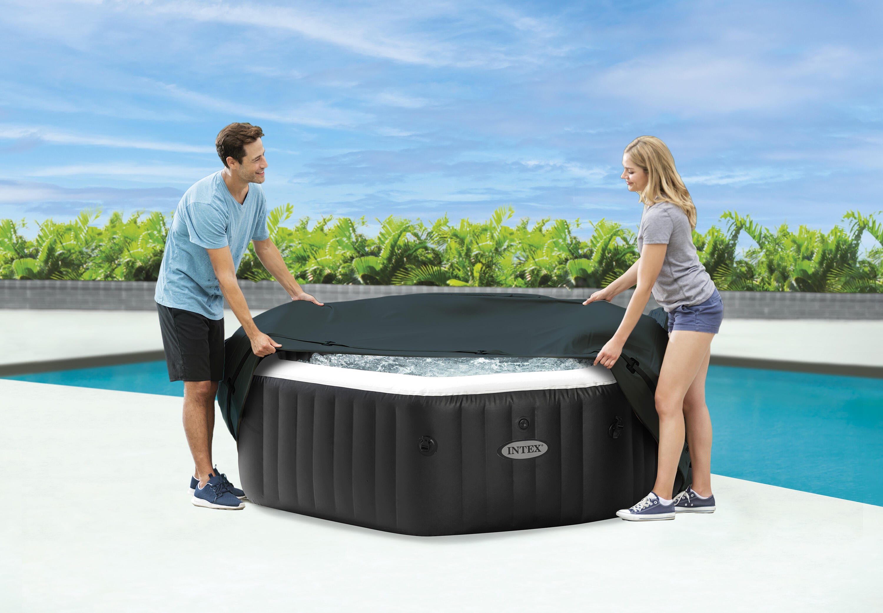 Couverture thermique PURE SPA, octogonale 4 places - 2