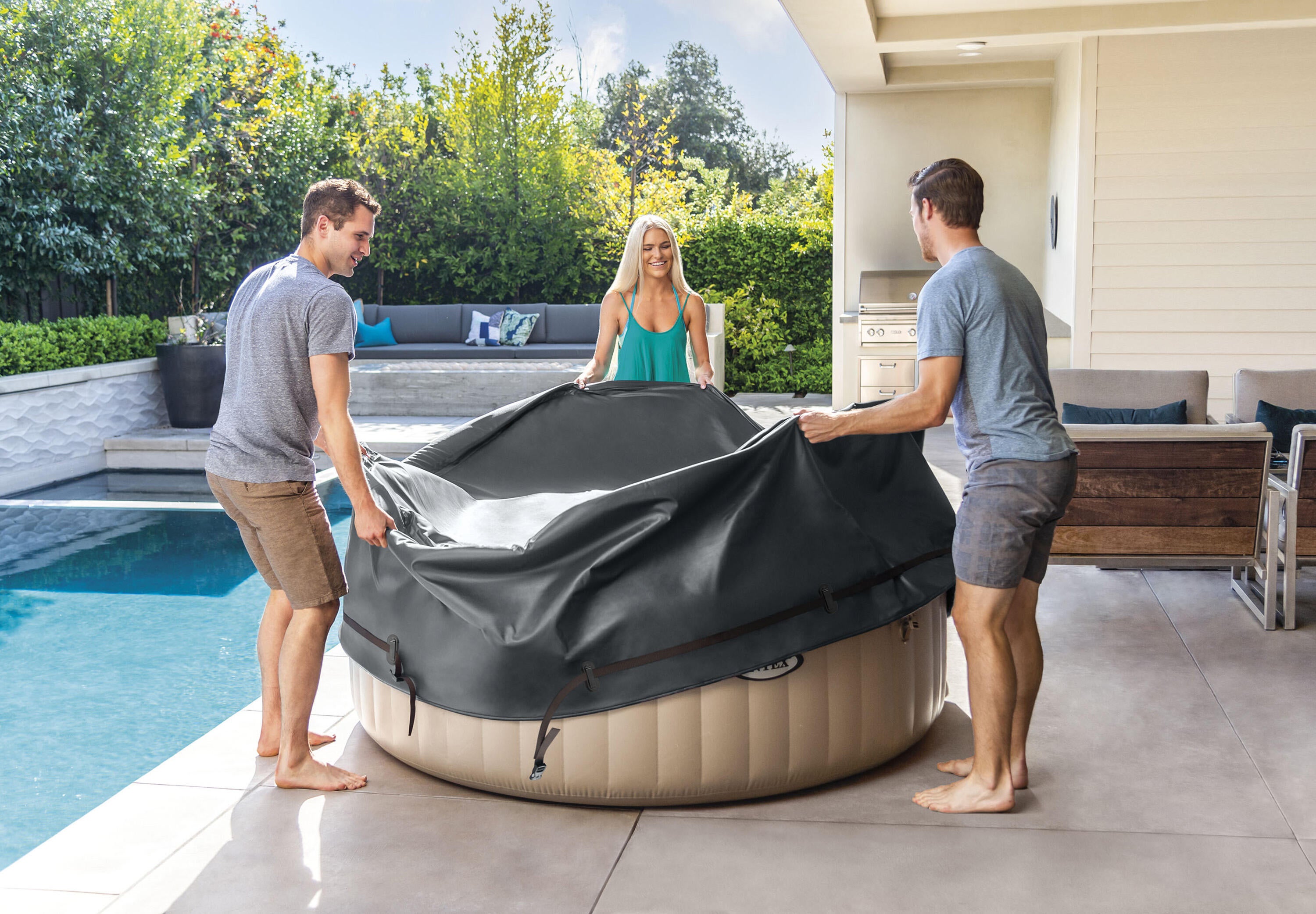 Couverture thermique PURE SPA, ronde 6 places - 2