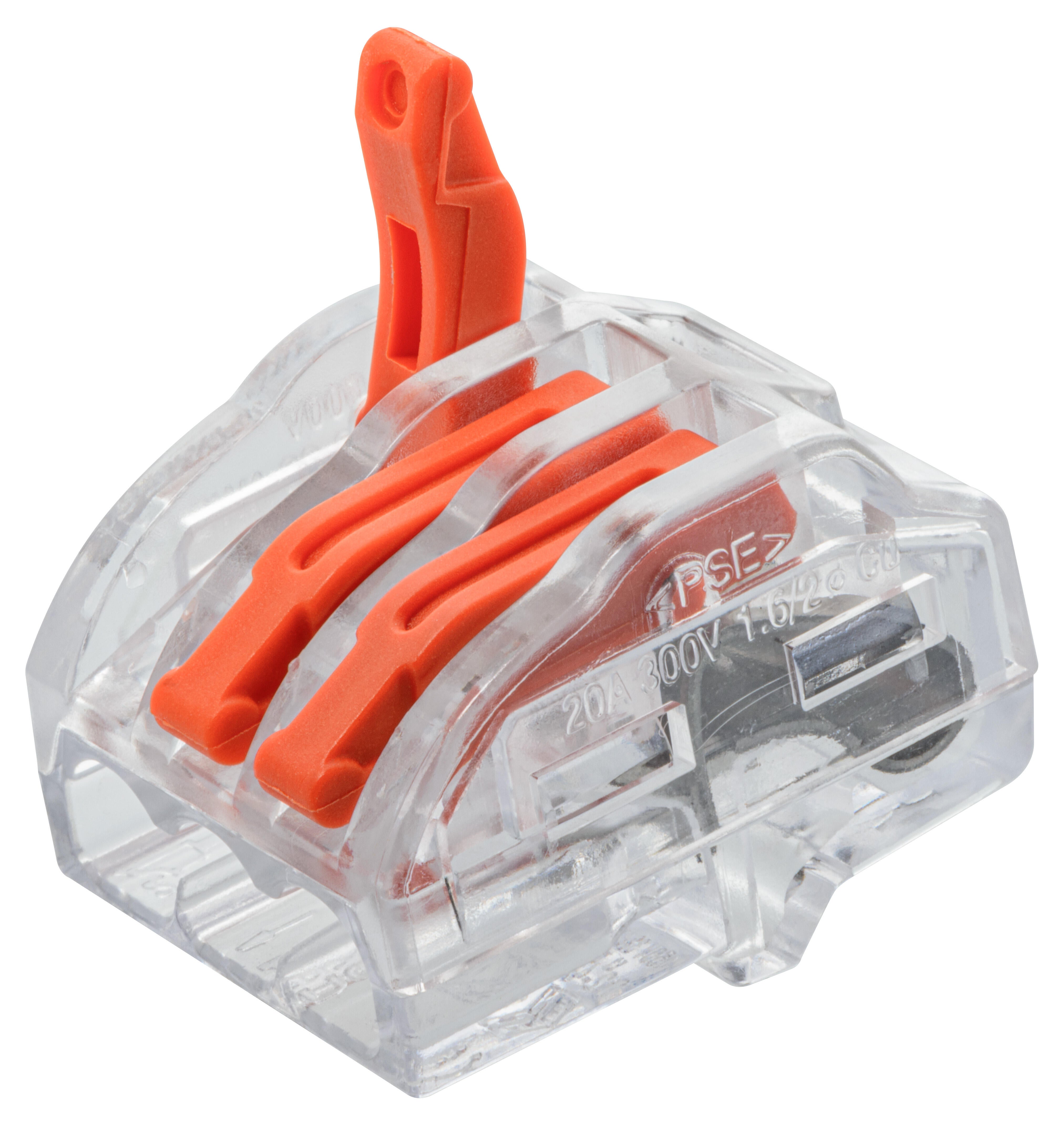 Szybkozłączka automatyczna elektryczna 3x0,2-4 mm 10 sztuk LEXMAN - 5