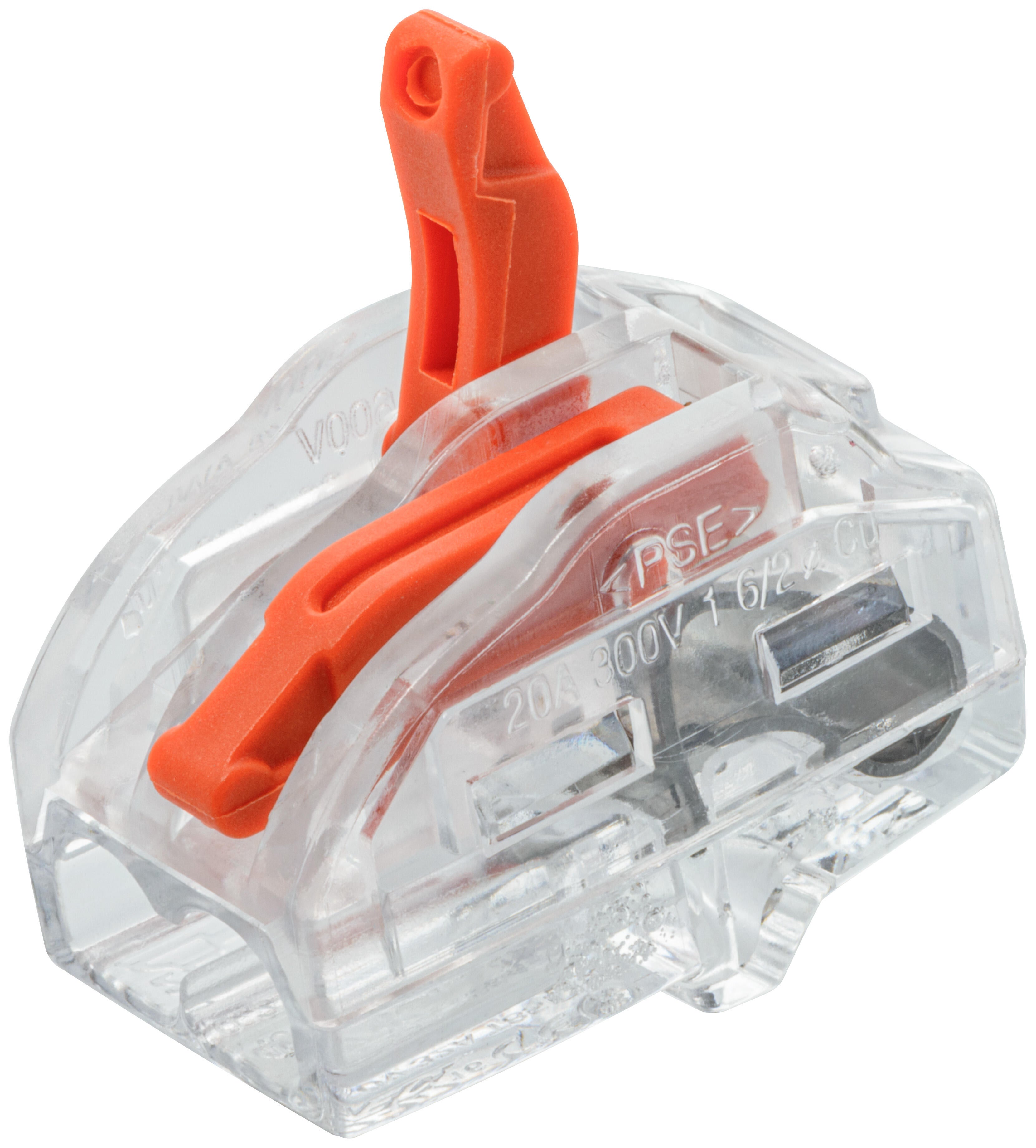 Lot de 50 minibornes à levier, 4mm² pour rigide et souple LEXMAN 2 FILS - 3