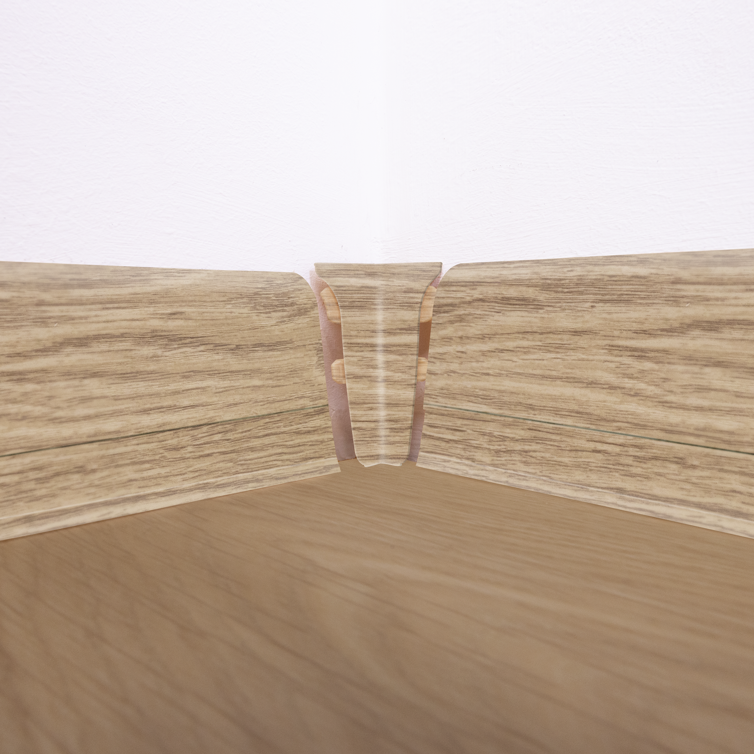 Narożnik wewnętrzny do listwy przypodłogowej PCV Platan Meksykański 60 Artens - 2