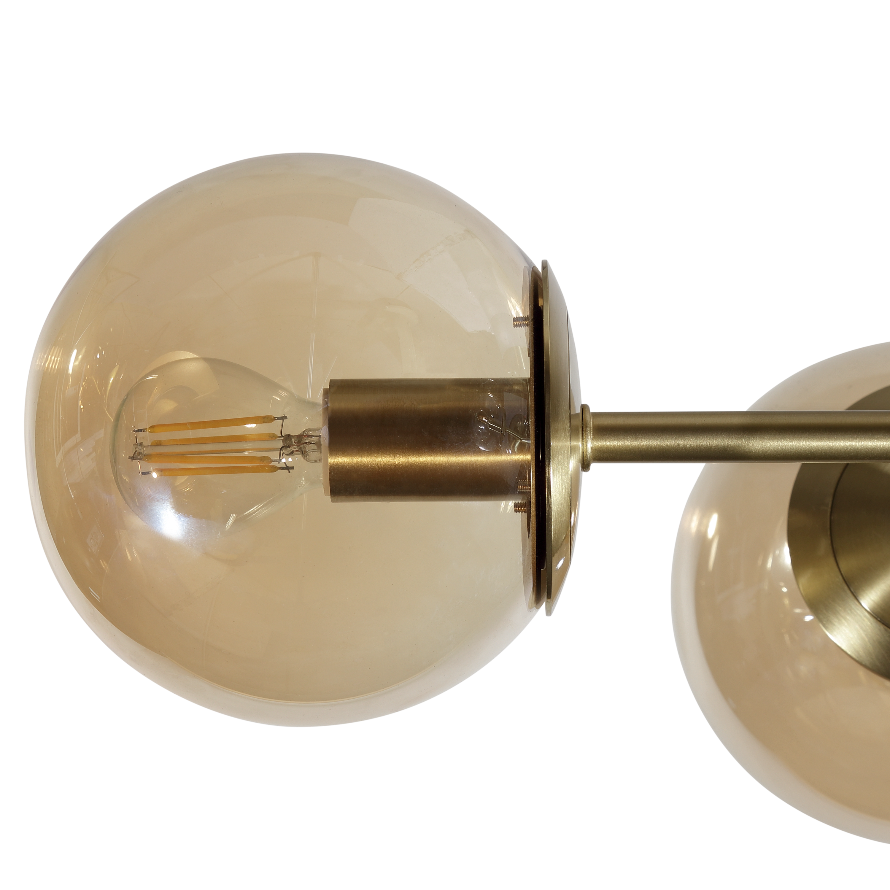 Lampa wisząca Callas bursztyn 4 x E14 Inspire - 17
