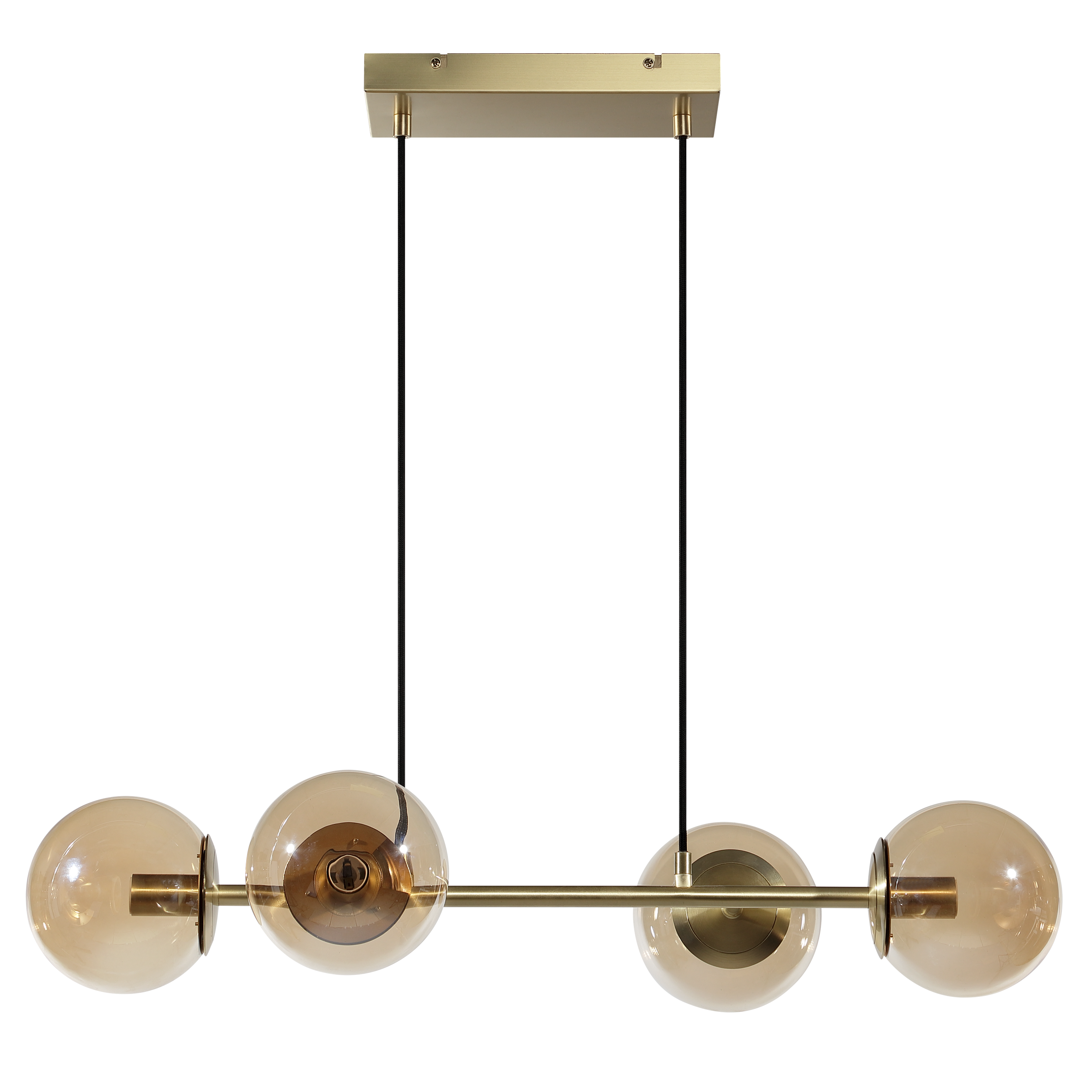 Lampa wisząca Callas bursztyn 4 x E14 Inspire - 12