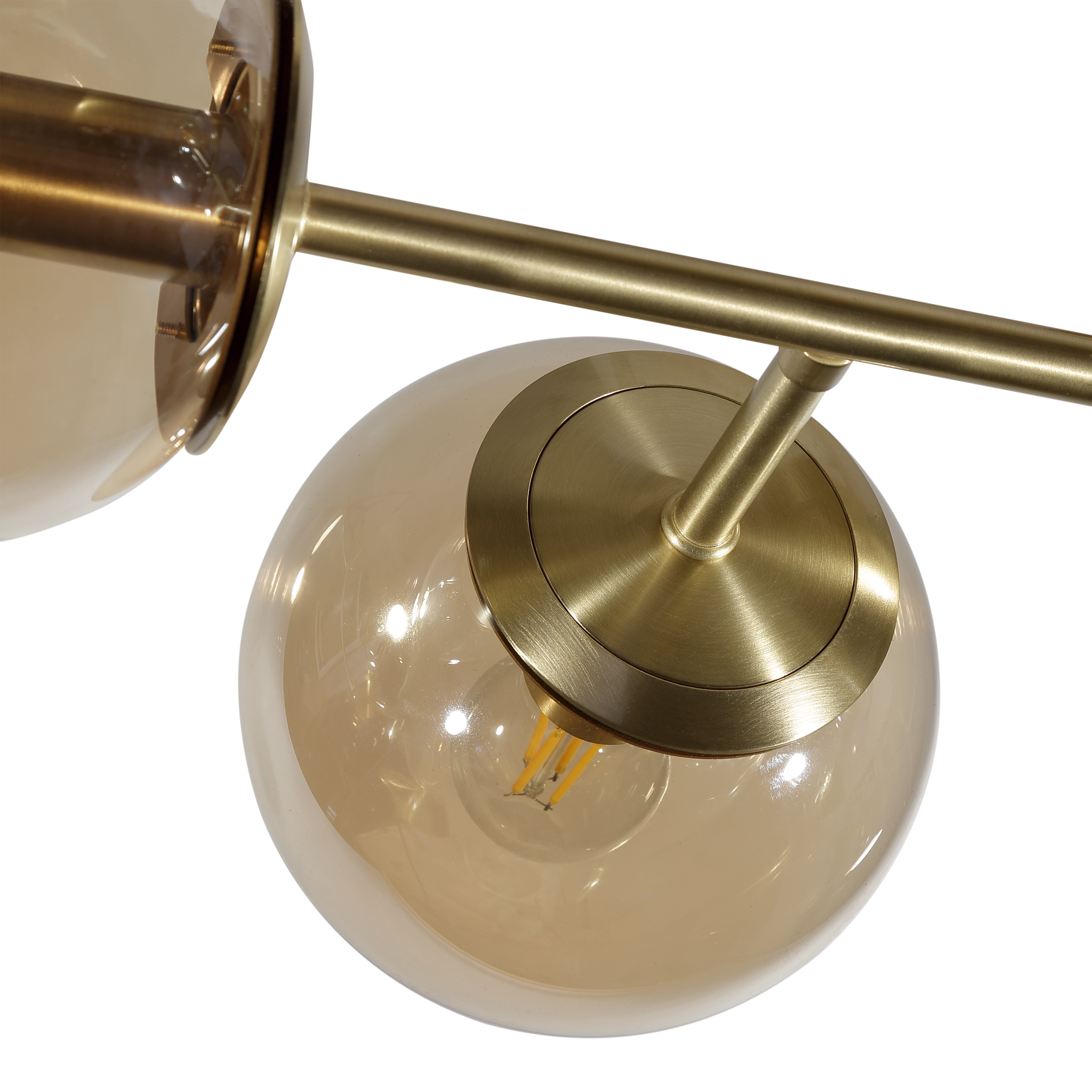 Lampa wisząca Callas bursztyn 4 x E14 Inspire - 15